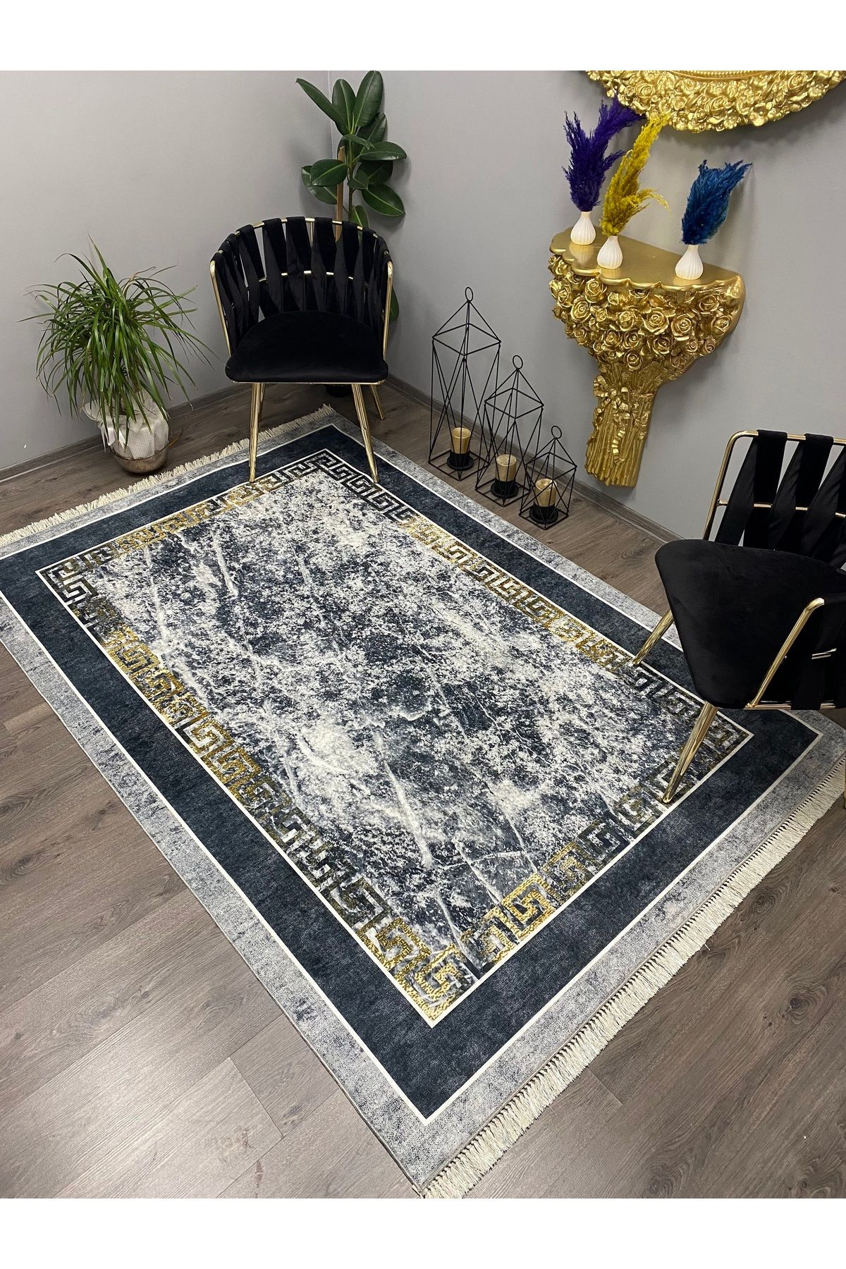 Monisso MONİSSO HALI Vavelya Kaymaz Taban, leke Tutmaz, Mutfak Halısı, Salon Halısı ve Yolluk