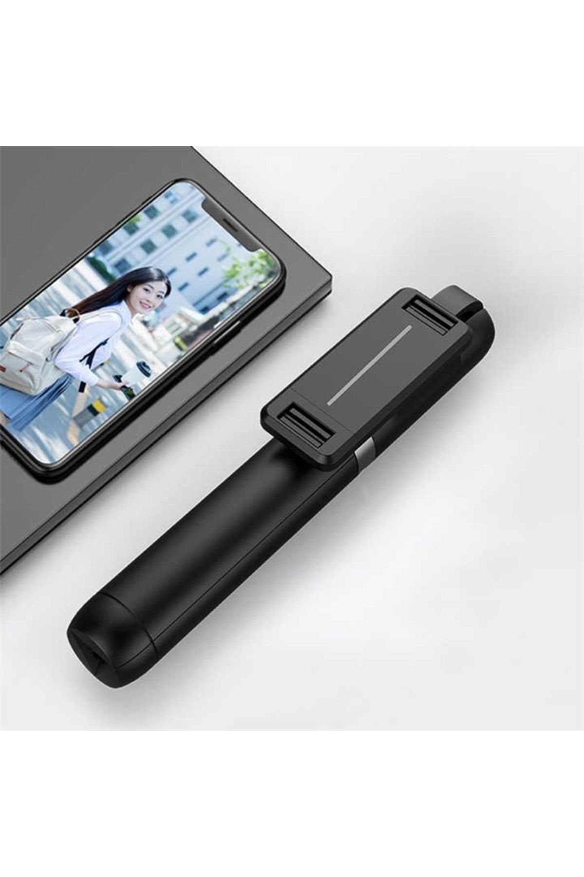gaman P50 Kablosuz Mini Selfie Çubuğu - Tripod Standlı Kumandalı