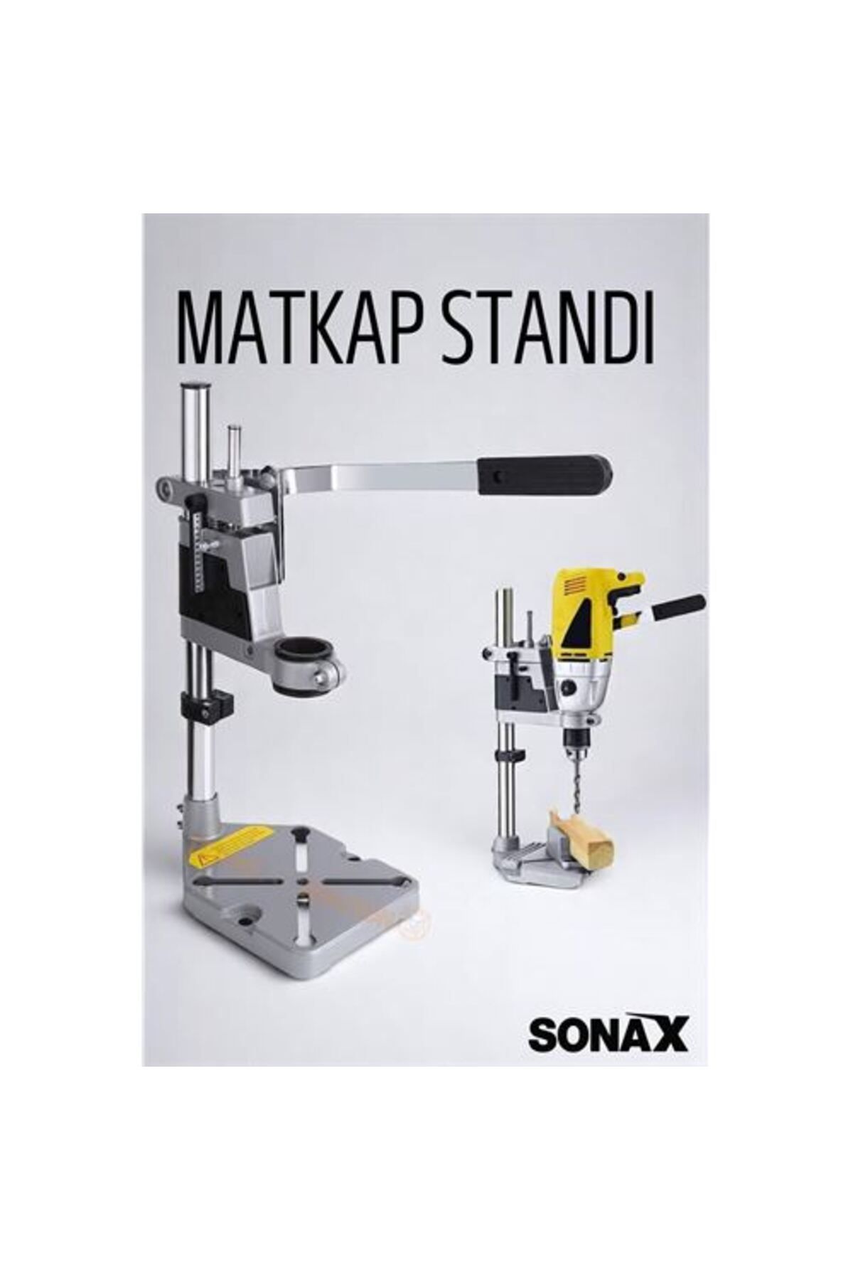 Tunastore Modacar Tezgah Üstü Matkap Standı - Ayarlanabilir Dikey Sütun Matkap Pres Standı