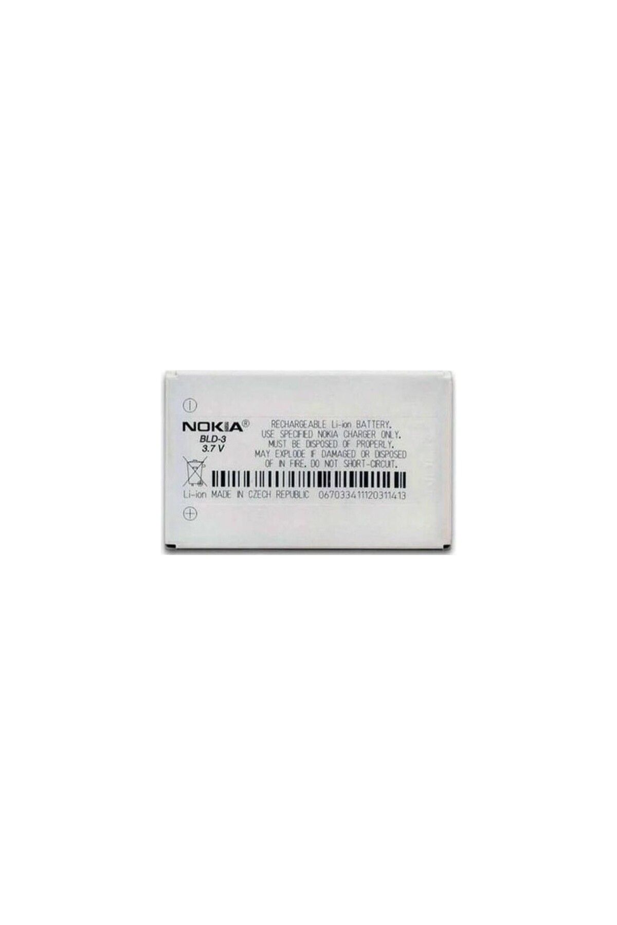 DNC TECH Nokia 8310 8210 2100 7210 7250 6610 8850 Batarya Pil Bld-3 Batarya Pil 900mah