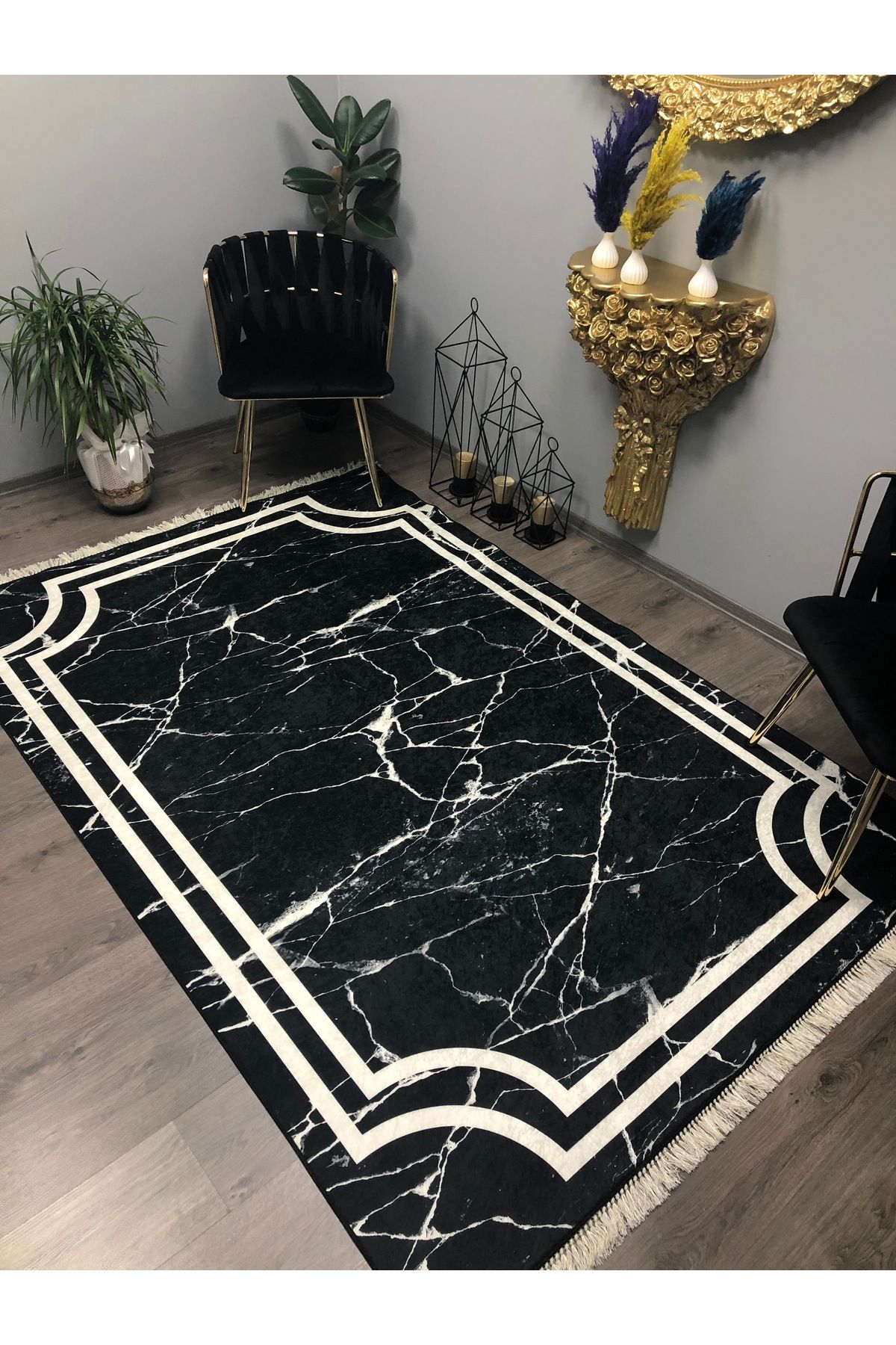 Monisso MONİSSO HALI Zeyerk Kaymaz Taban, leke Tutmaz, Mutfak Halısı, Salon Halısı ve Yolluk