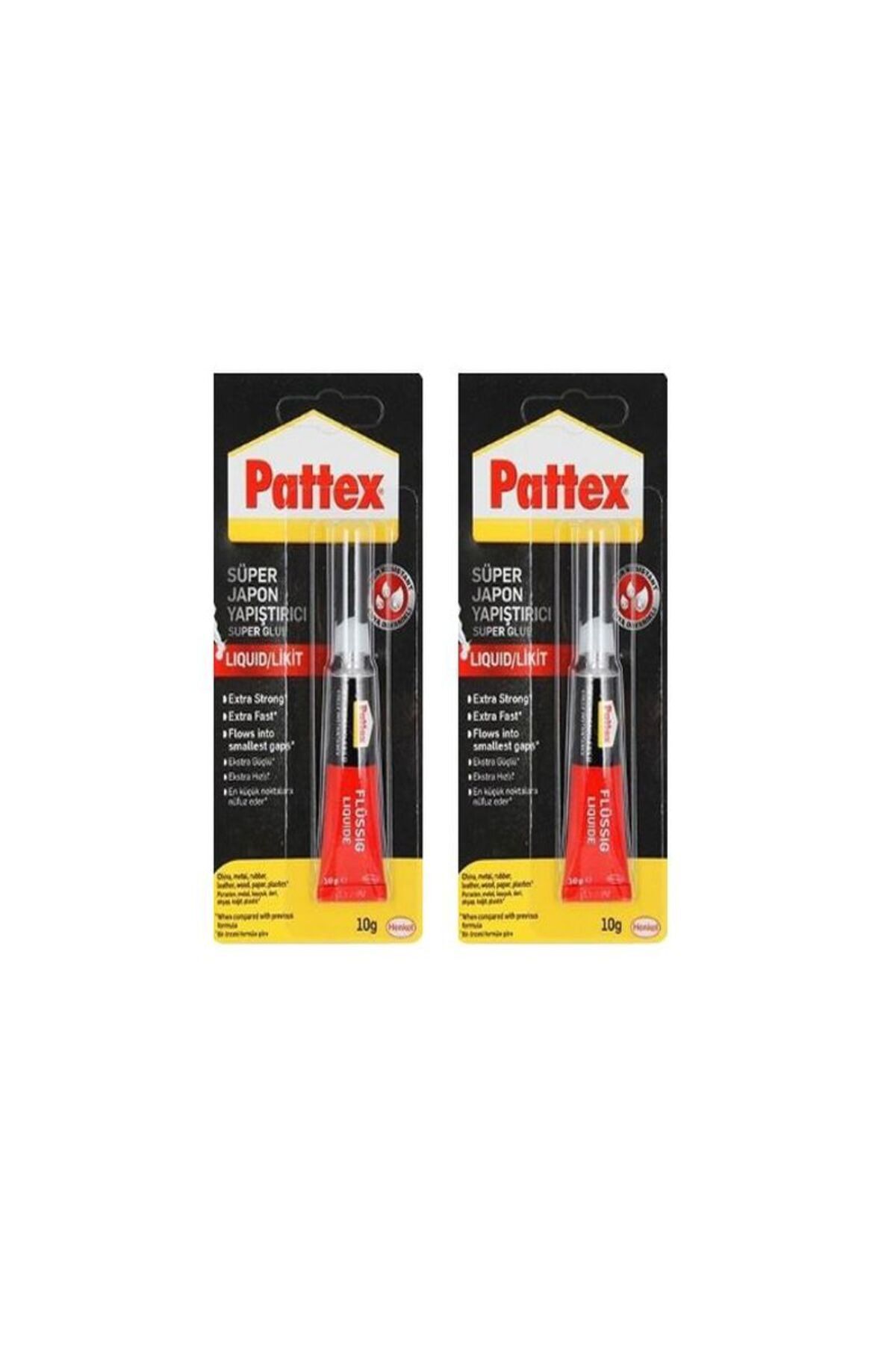 Pattex SÜPER JAPON YAPIŞTIRICI 10G BLİSTER 4 ADET