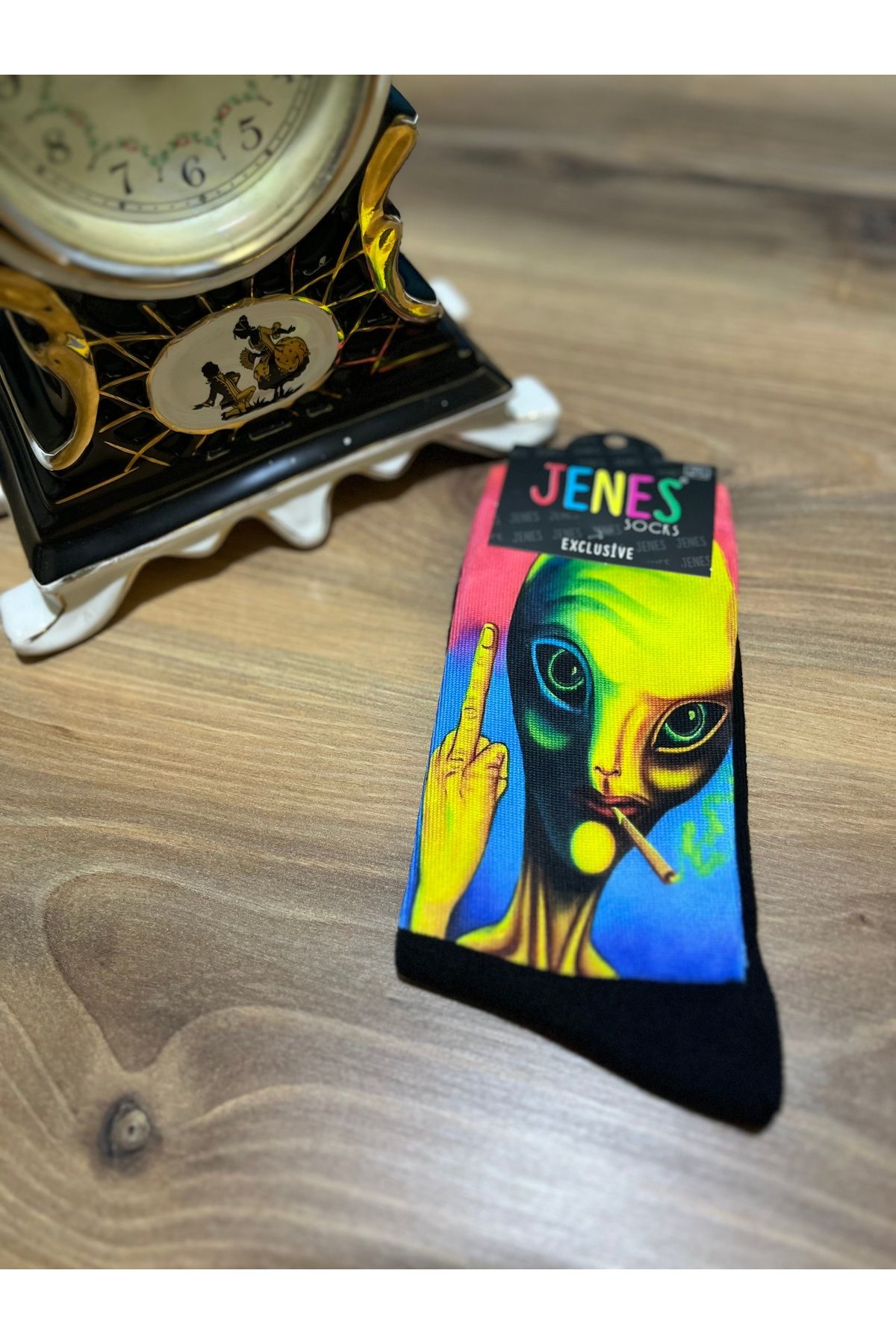 JENES Dijital Baskılı Çorap Uzun Soket Premium Unisex Çorap