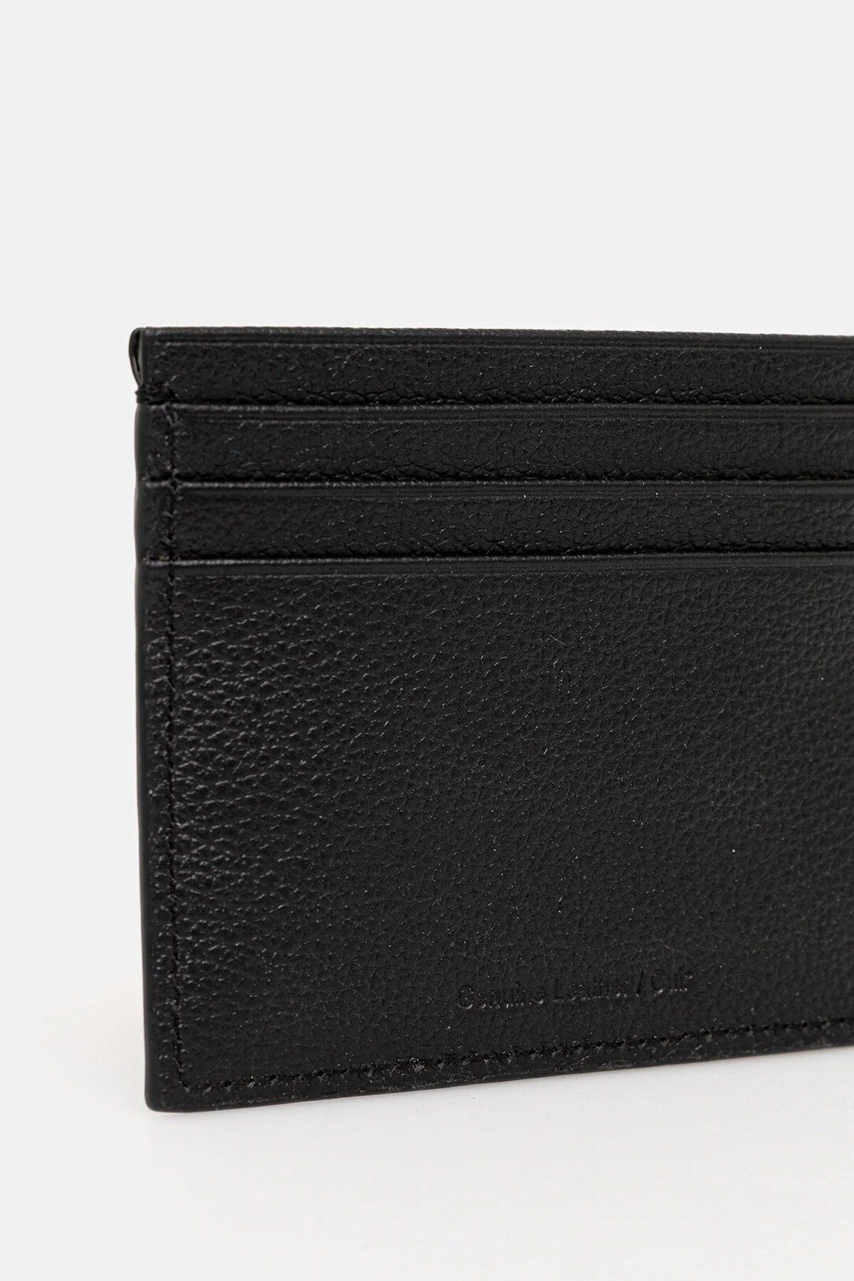 Calvin Klein Erkek RFID Korumalı Logo Kabartmalı Deri Siyah Cüzdan LV04D1100G-UB1