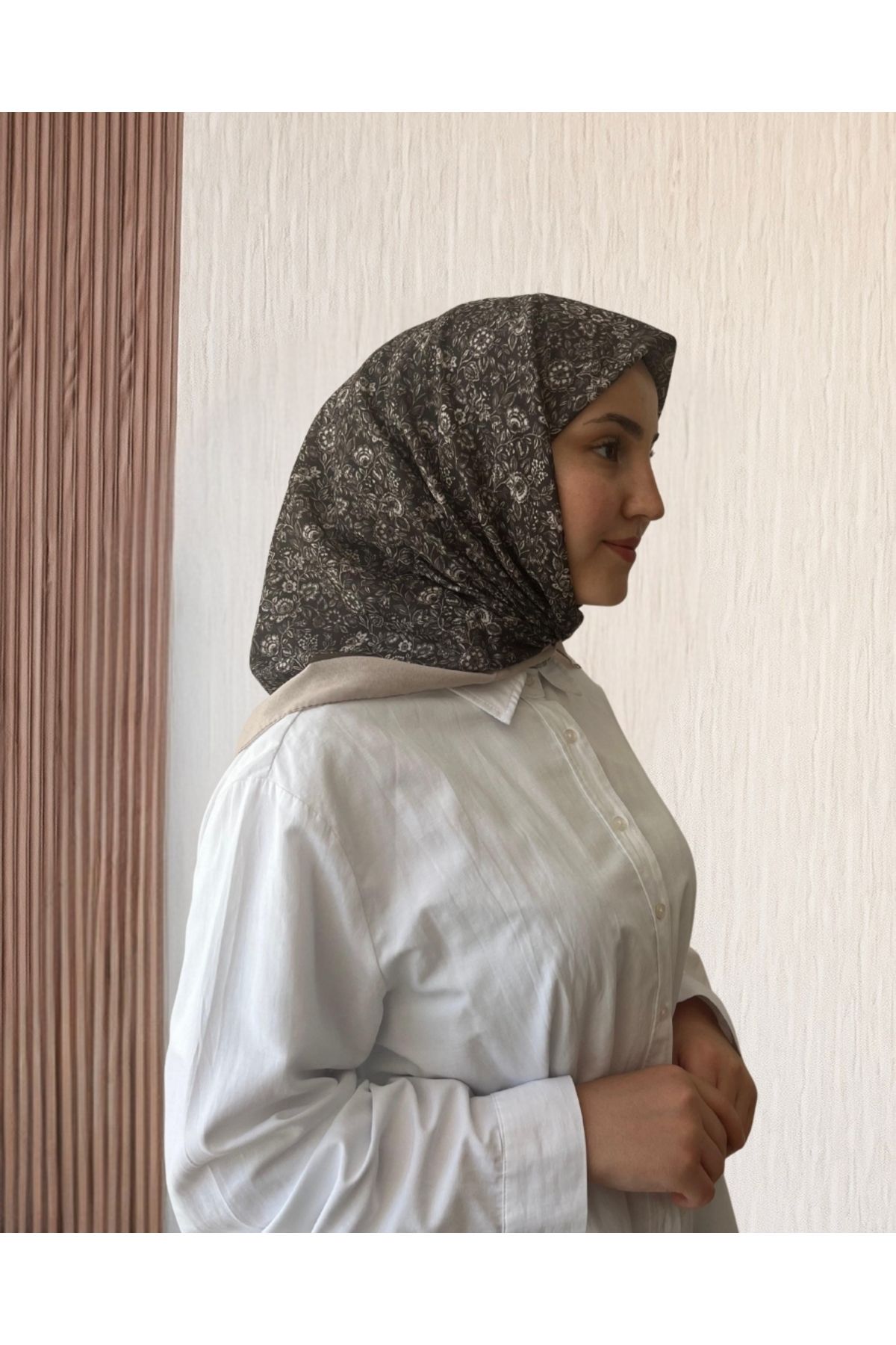 SarQa Scarft Çıtır Çiçek Eşarp