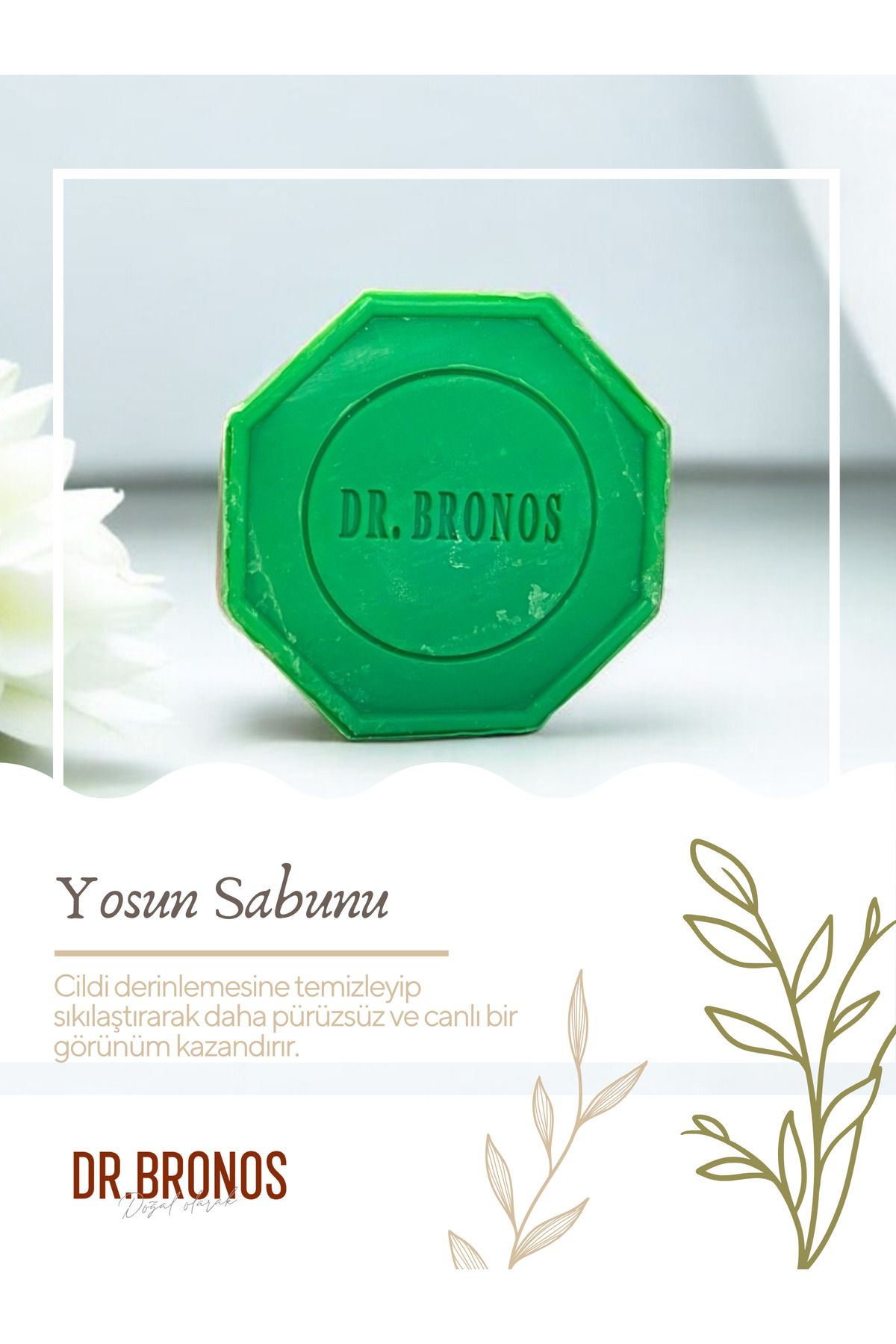 Dr. Bronos Doğal Yosun Sabunu 125 gr