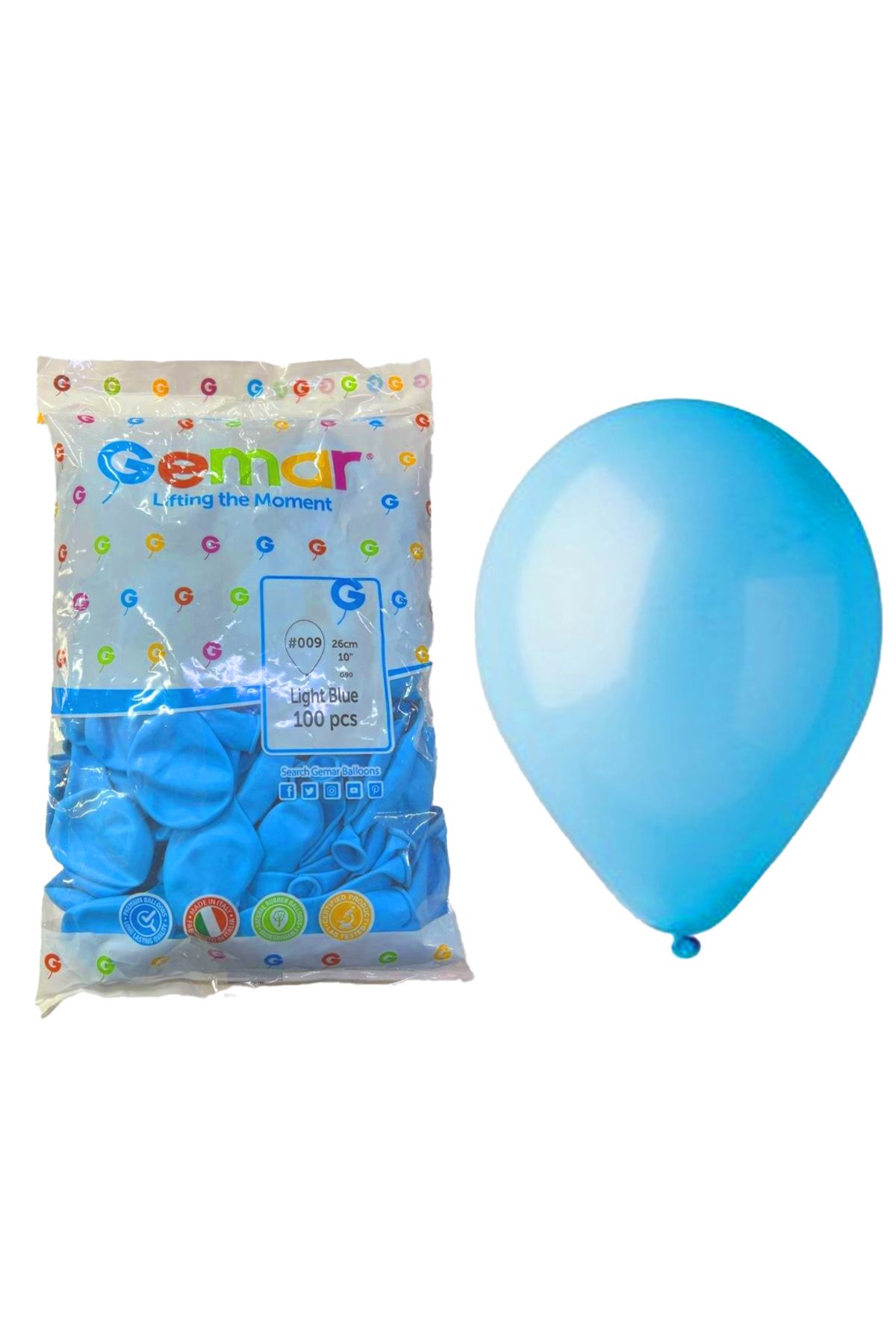 Banadabak BALON G90 009 MAVİ 26 CM 100 LÜ (1 Adet Fiyatı)