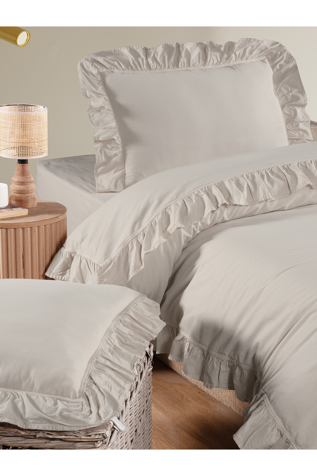 BED LİNE-Αποκλειστικό Stonewashed μονό κουτί 2