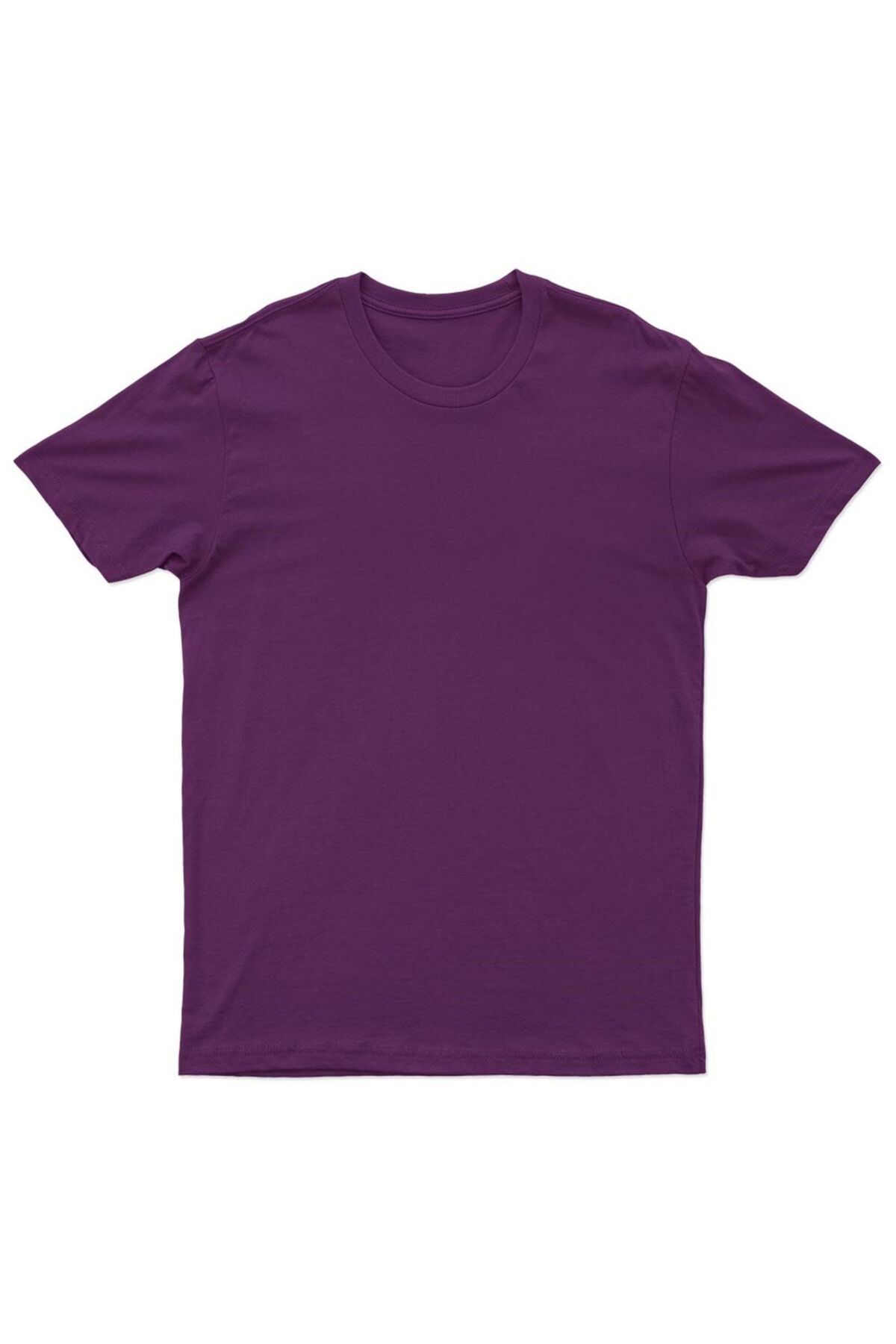 FİTGO Mor Casual T-Shirt