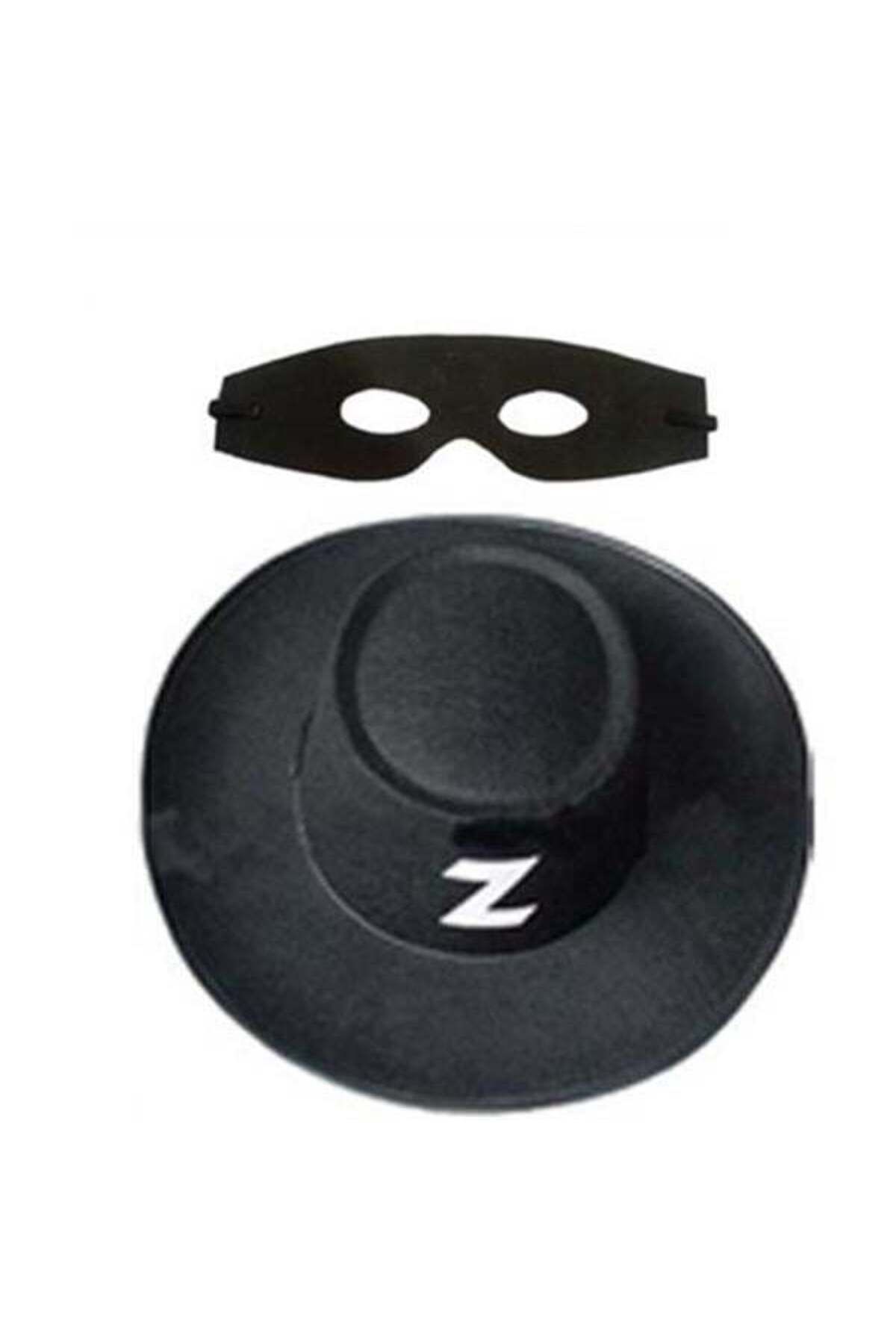 Zayla Zorro Şapka Maske Set Yetişkin
