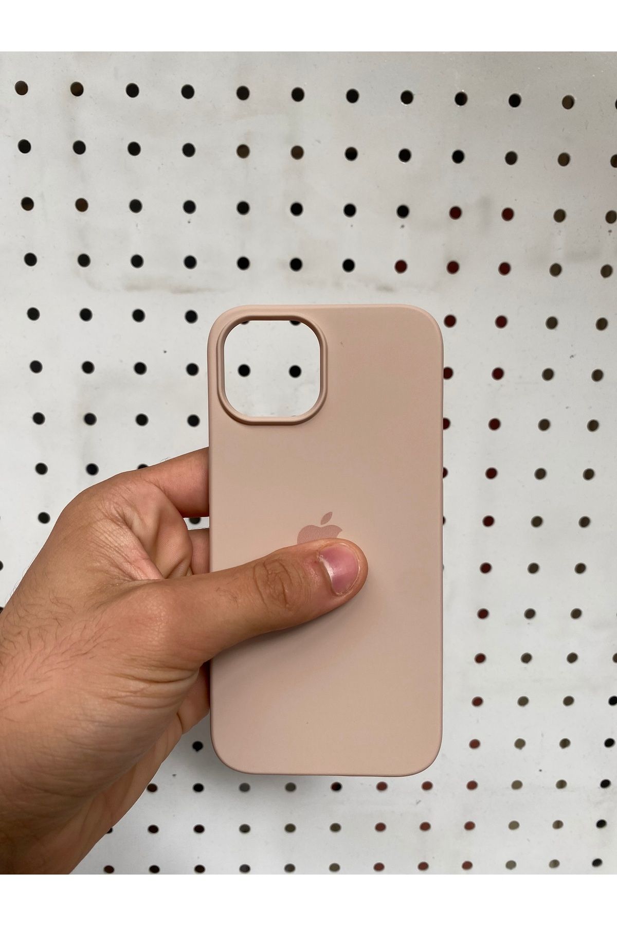 CaseKİdükkan iphone 13 Ve 14 Ile Uyumlu Içi Kadife Lansman Silikon Kılıf Kapak Premium