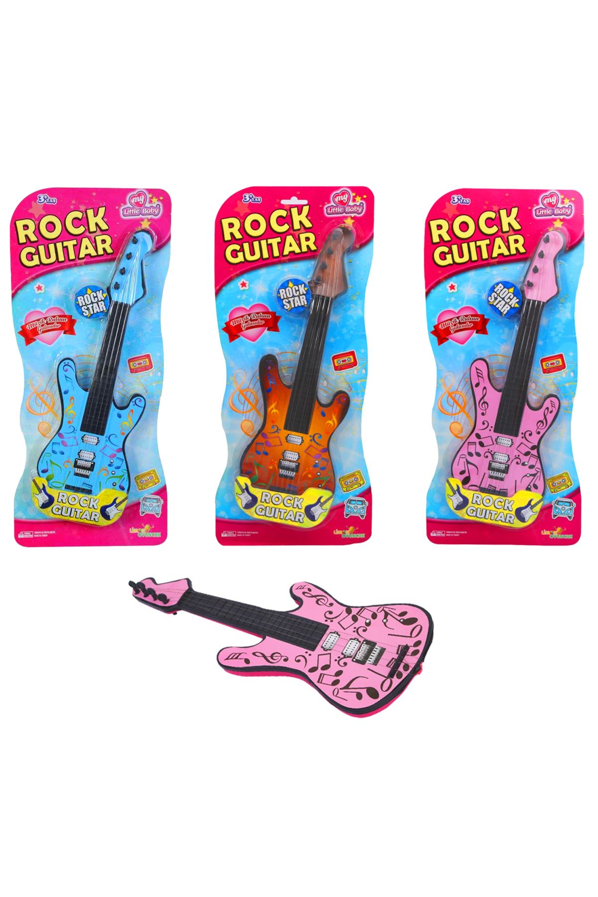 Banadabak ROCK GİTAR LMN110 KARTELA 3+ (1 Adet Fiyatı)