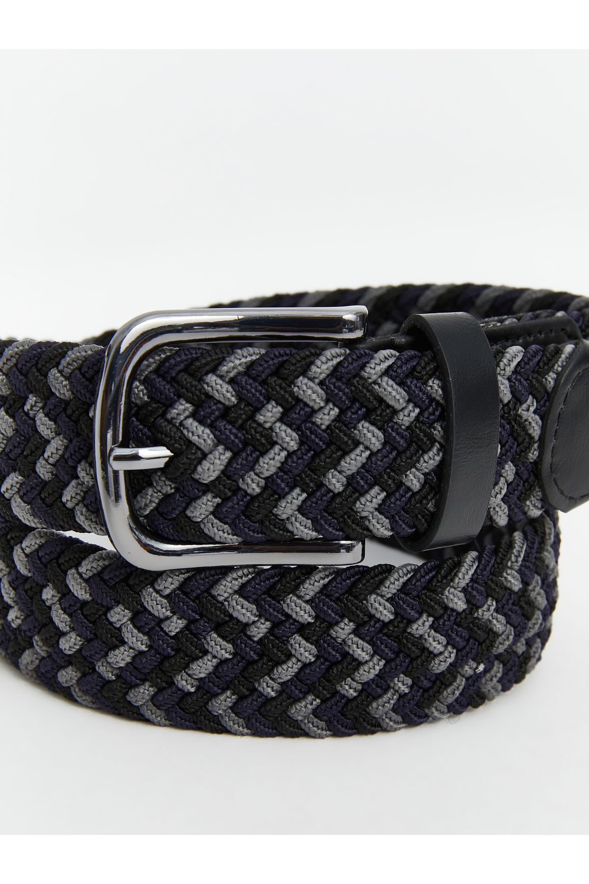 LC Waikiki-Knitted Patterned Men's Belt 4