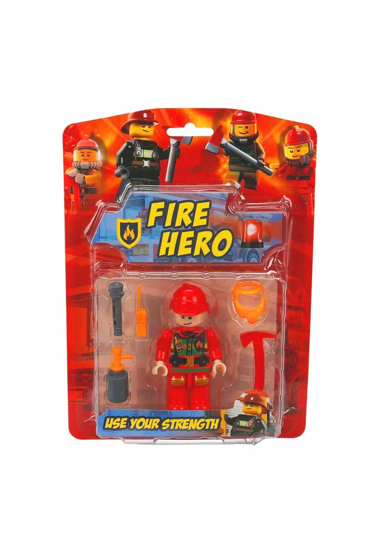 Banadabak FİRE HERO 607 İTFAİYE FİGÜR SET KARTELA 3+ (1 Adet Fiyatı)