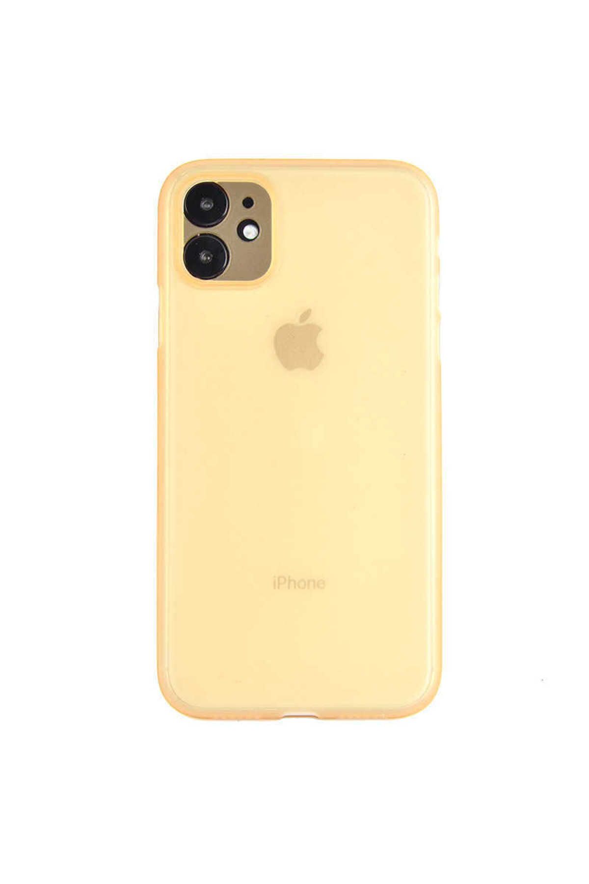 halkhouse İphone 11 Kılıf Esnek Renkli Kırılmaz Silikon Yumuşak Eko PP Kapak