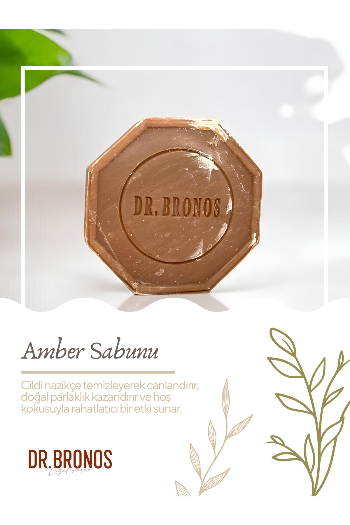 Dr. Bronos Doğal Amber Sabunu 125 gr