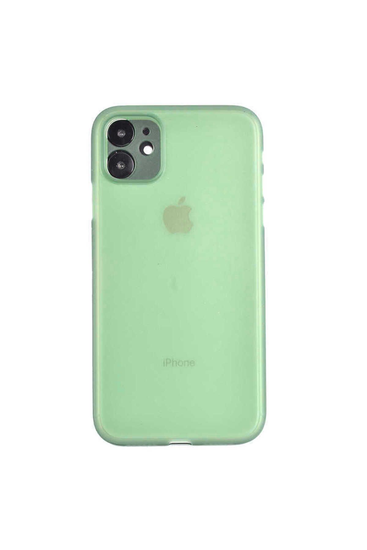 halkhouse İphone 11 Kılıf Esnek Renkli Kırılmaz Silikon Yumuşak Eko PP Kapak