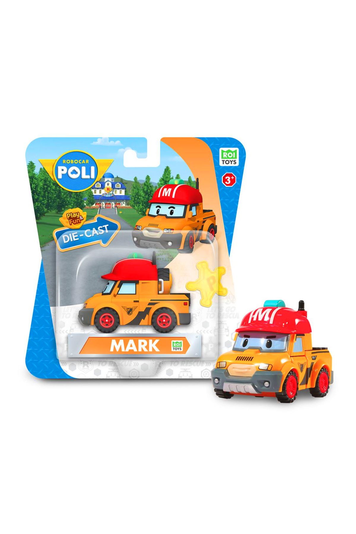 Banadabak POLİ MRT-0604 83305 KARAKTER FİGÜR MARK DİE CAST METAL ARAÇ 3+ (1 Adet Fiyatı)