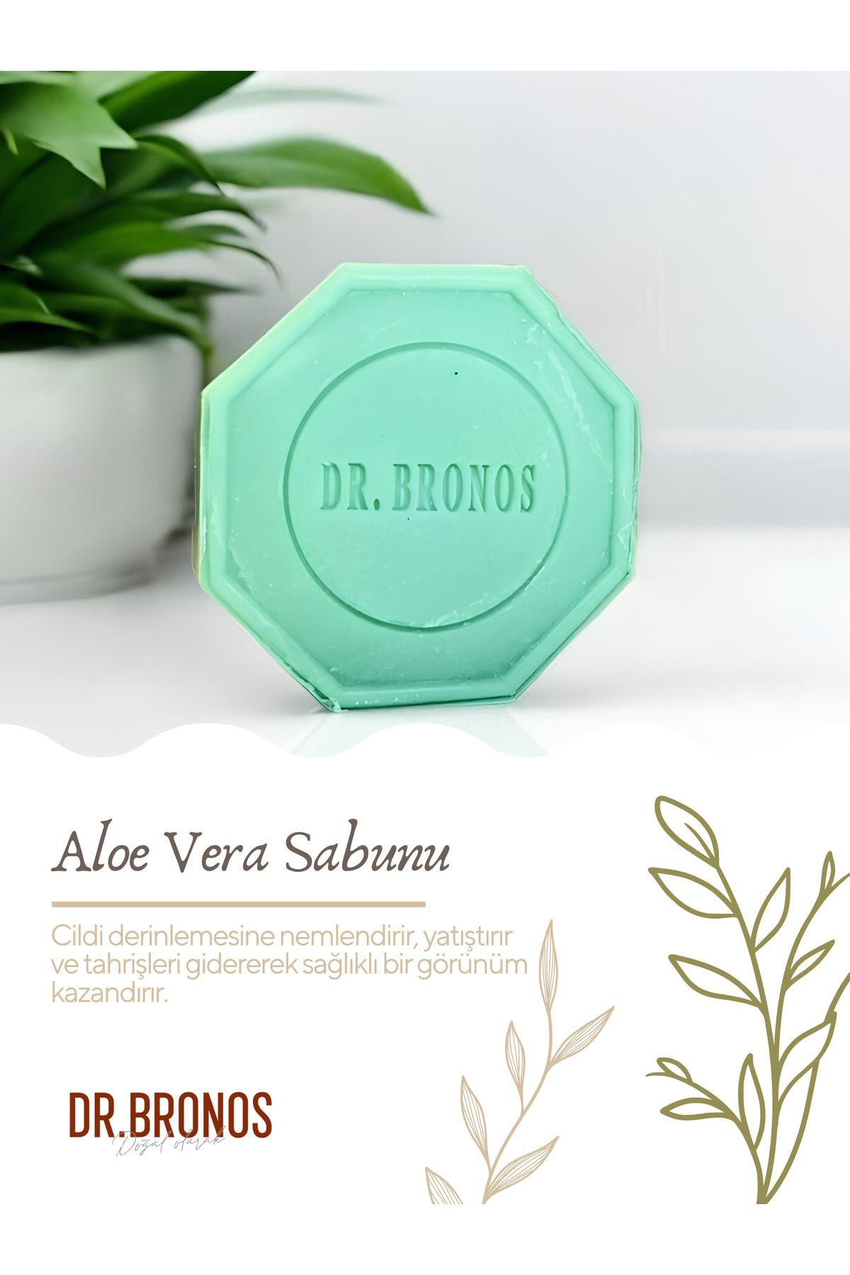 Dr. Bronos Doğal Aloe Vera Sabunu 125 gr