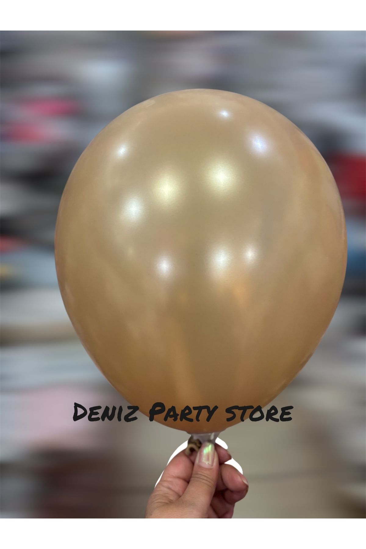 Deniz Party Store Rustik Günbatımı Metalik balon 5 adet