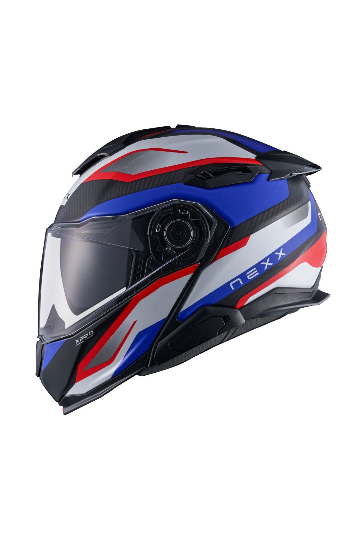 Nexx X.LIFETOUR PRO MILE MAT MAVİ-KIRMIZI KASK