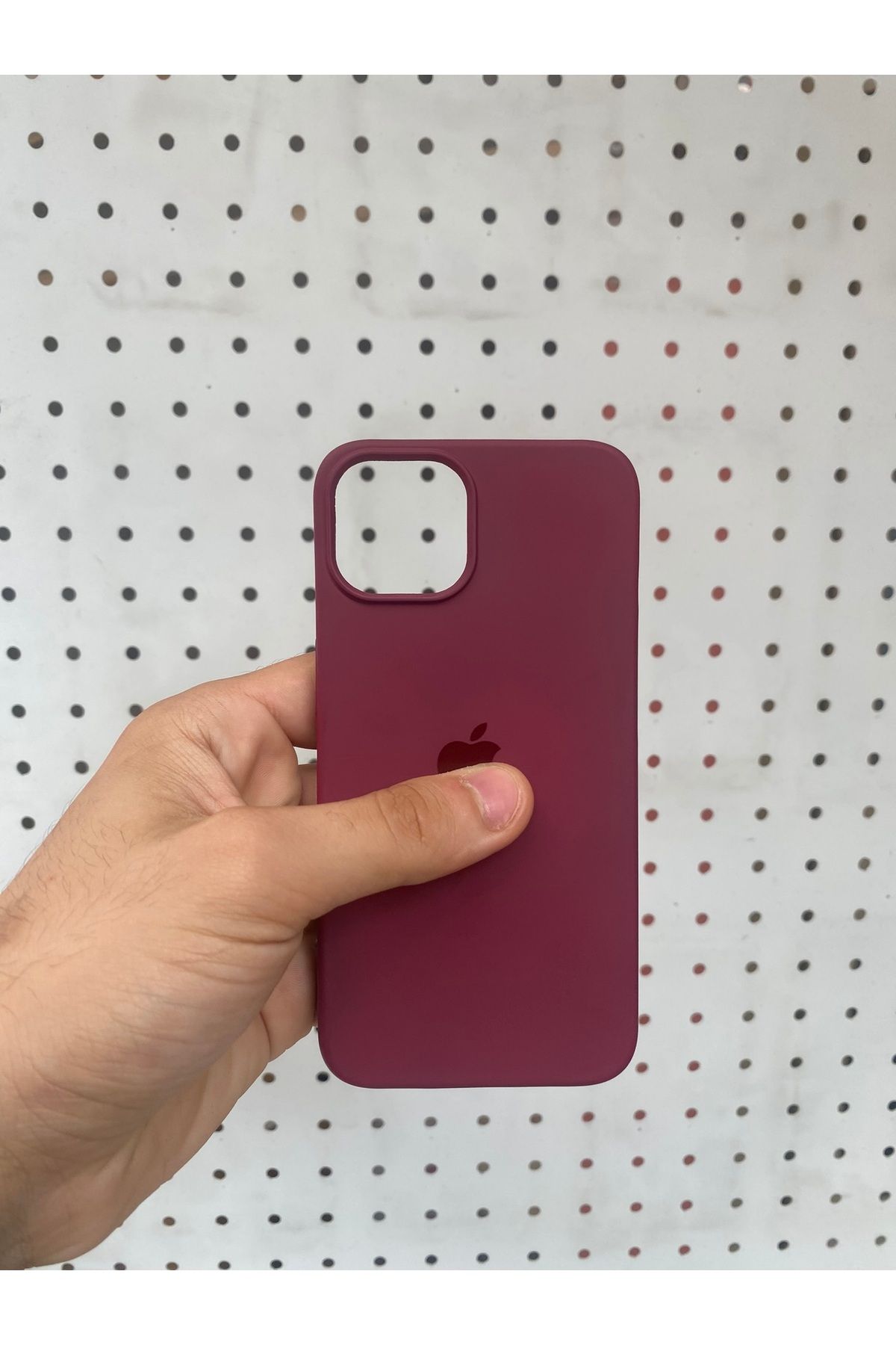 CaseKİdükkan iphone 13 Ve 14 Ile Uyumlu Içi Kadife Lansman Silikon Kılıf Kapak Premium