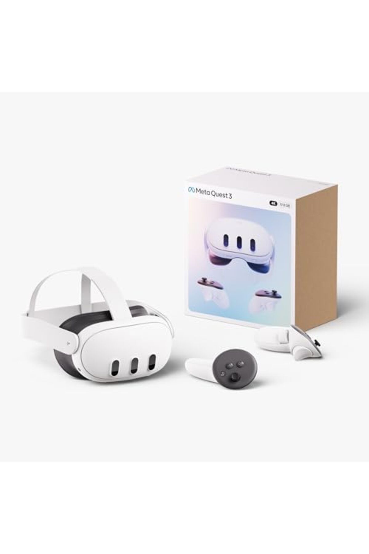 META-Quest 3 – 512GB – Mixed Reality – Powerful Performance – Rath 2 Bundle and Meta Quest P 8