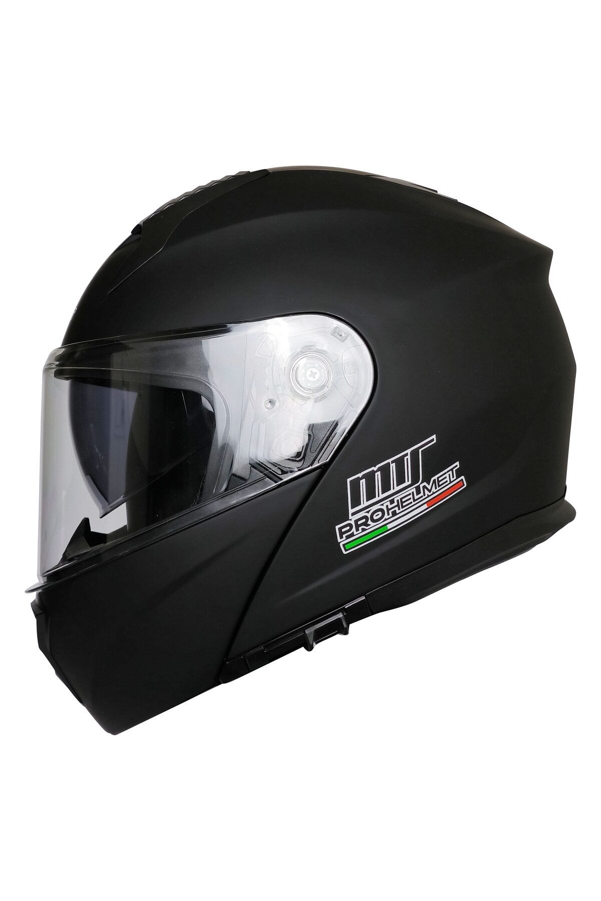 MTS PRO HELMETS M-966 V2 MAT BLACK ÇENE AÇILIR MOTOSİKLET KASKI
