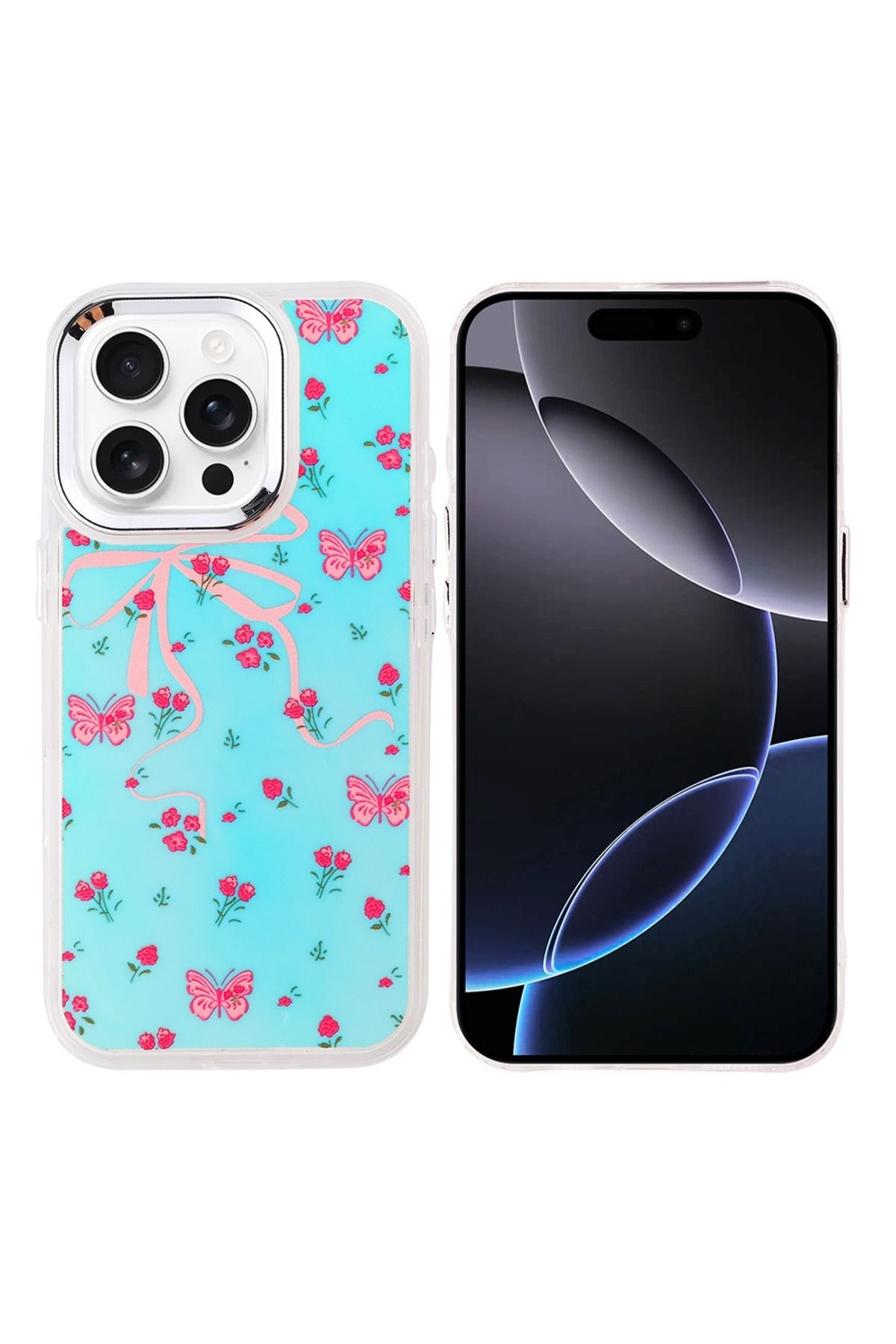 NANOSPACE Apple iPhone 16 Pro Max İle Uyumlu Kılıf Airbag Tasarımlı Hadra Kapak