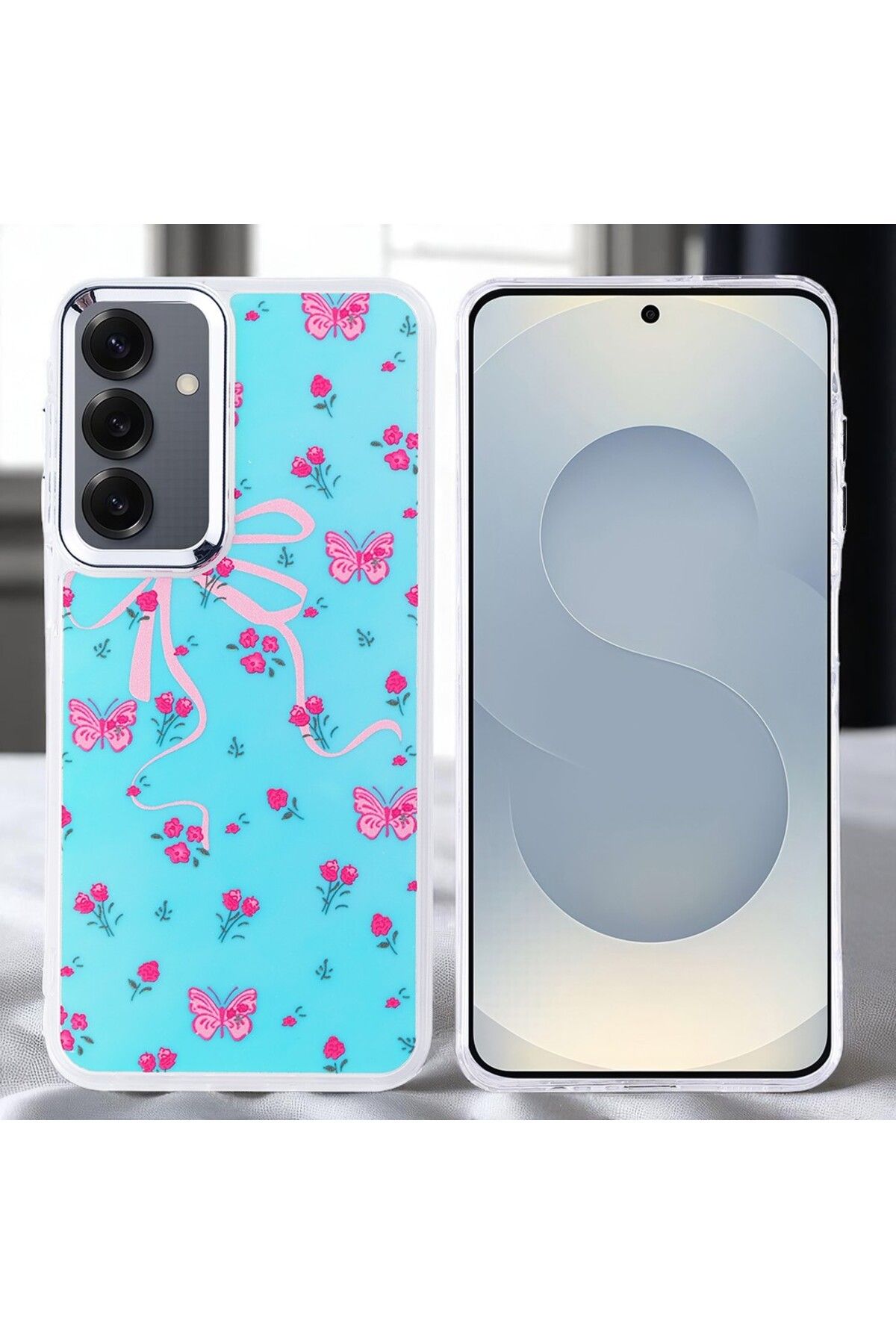 Hatreds Galaxy S24 Kılıf Figür Desenli Elde Kaymaz Soft Silikon Kapak