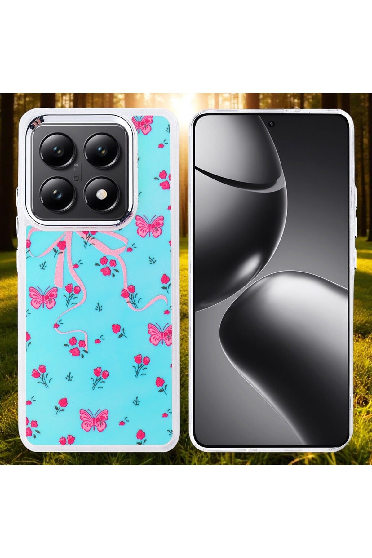 Hatreds Xiaomi 14T Pro Kılıf Figür Desenli Elde Kaymaz Soft Silikon Kapak