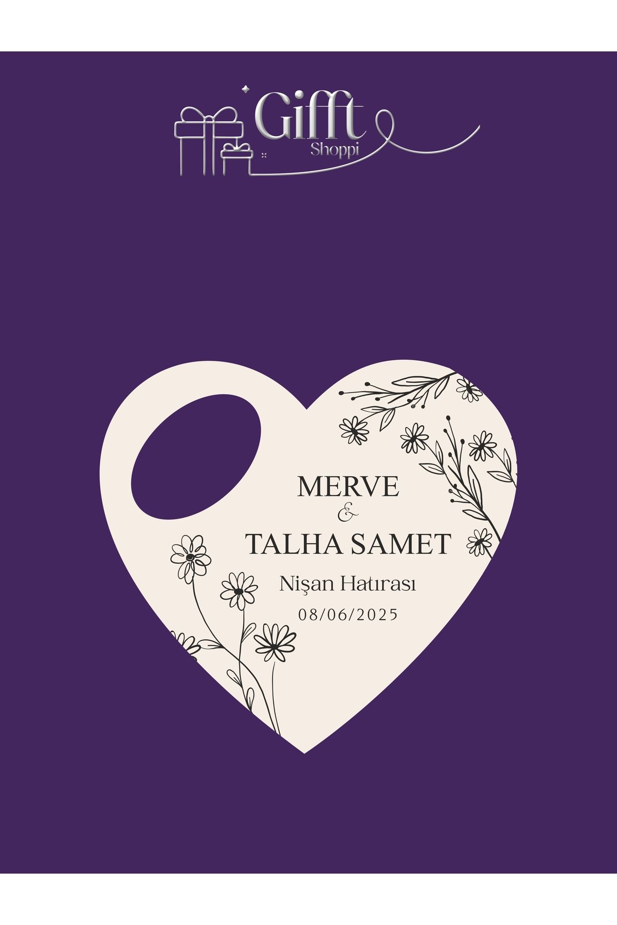 giftshoppi 10 Adet Açacaklı Magnet Nişan Söz Kına Düğün Nikah Hatırası Misafirler Için Hediyelik Kalp Şeklinde