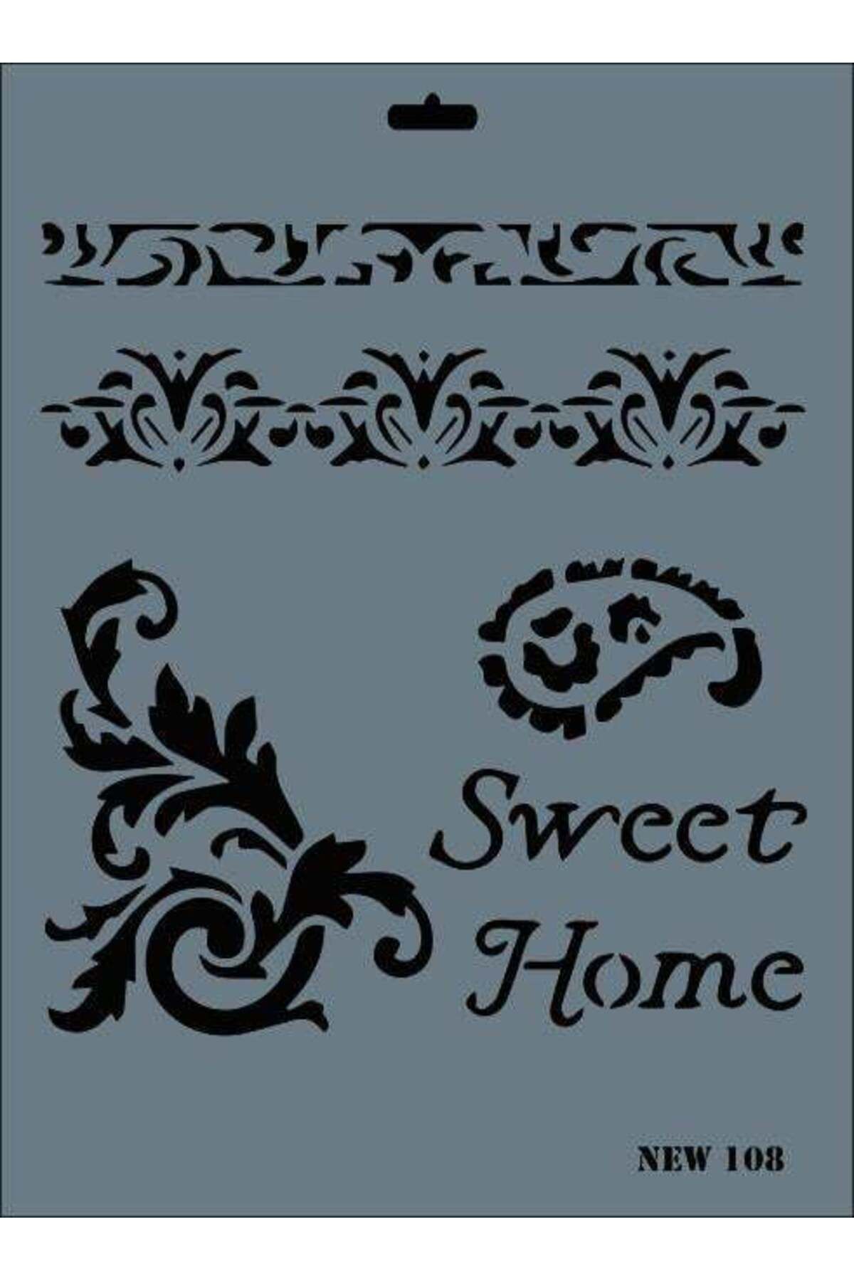 Emperium New Seri N-108 Stencil 35x25 cm