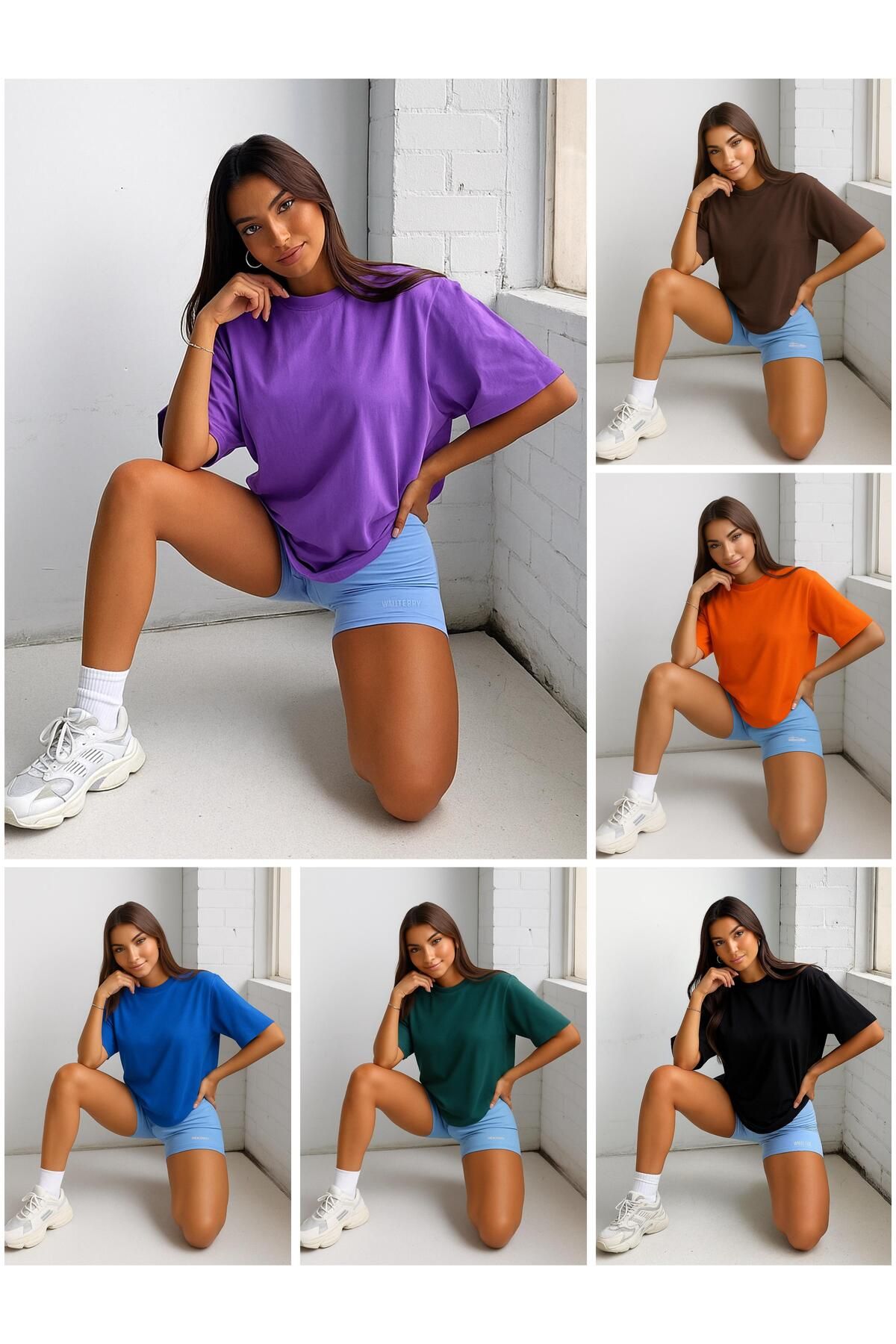 BENROMA 6 RENK UNİSEX TİŞÖRT