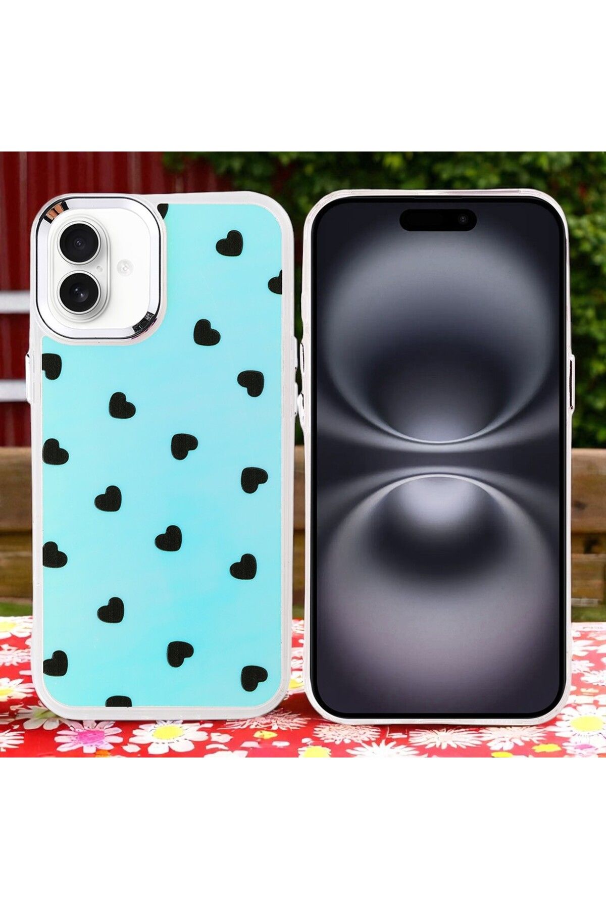 Hatreds Apple iPhone 16 Plus Kılıf Figür Desenli Elde Kaymaz Soft Silikon Kapak