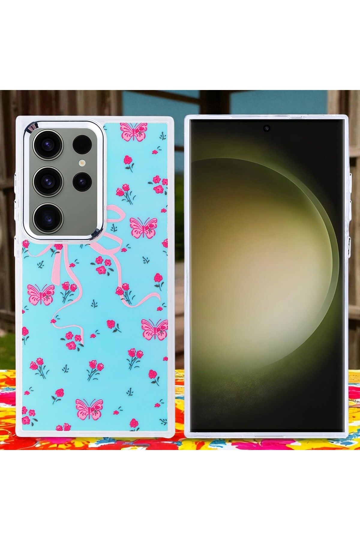 Hatreds Galaxy S25 Ultra Kılıf Figür Desenli Elde Kaymaz Soft Silikon Kapak