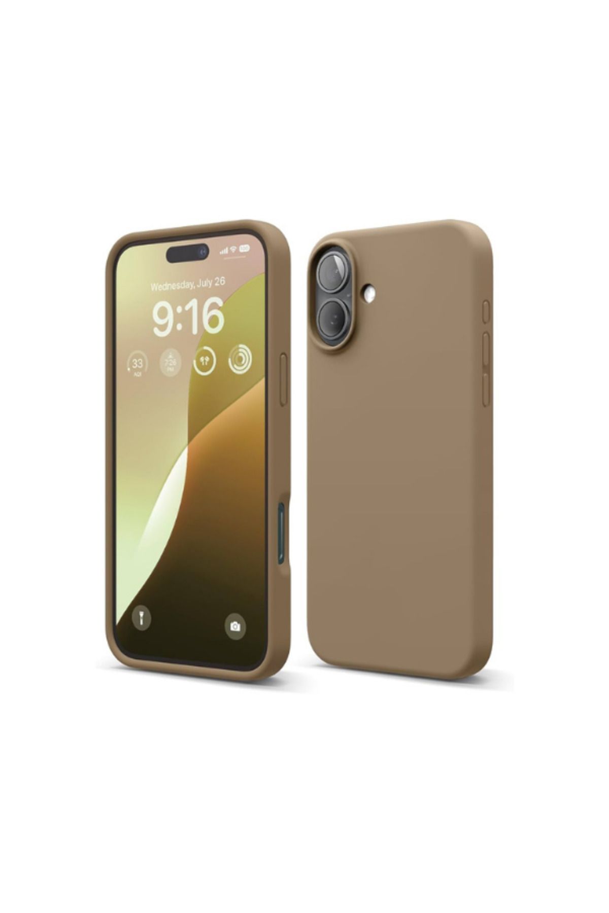 nexnova Apple Iphone 16 Uyumlu Kılıf Kadife Lansman Soft Yumuşak Liquid Silikon Kamera Korumalı Kapak