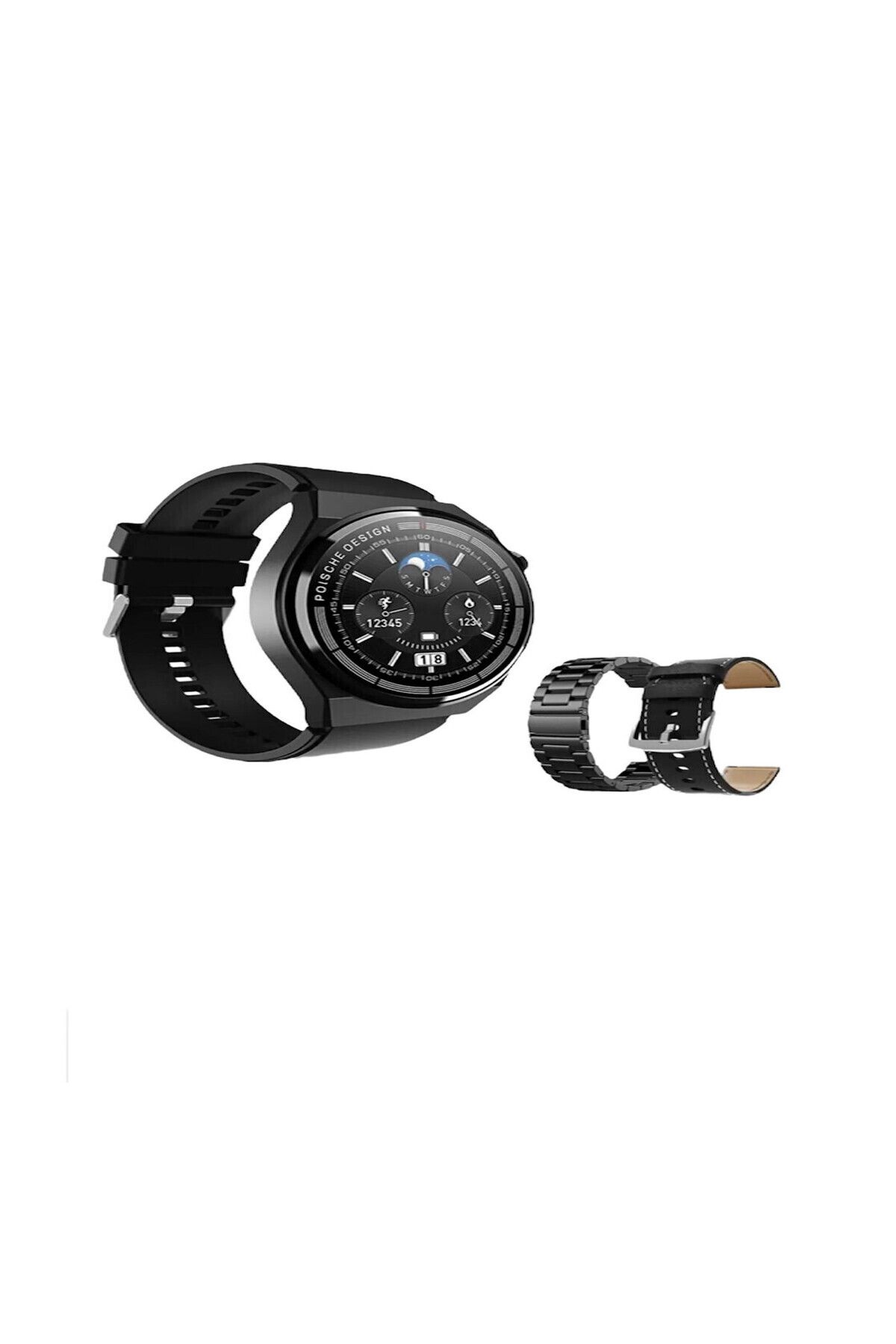 bella markt Android Uyumlu 3 Kordon Hediyeli Gt42 Plus Smart Watch