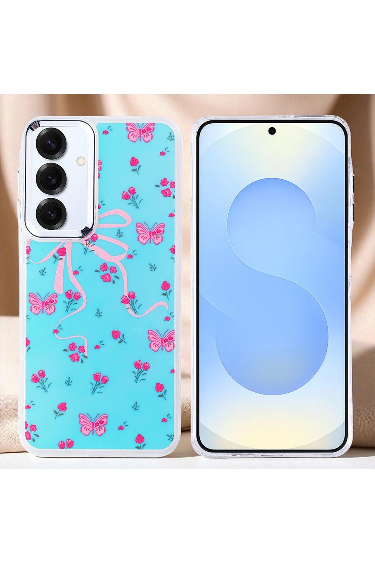 Hatreds Galaxy S24 Plus Kılıf Figür Desenli Elde Kaymaz Soft Silikon Kapak