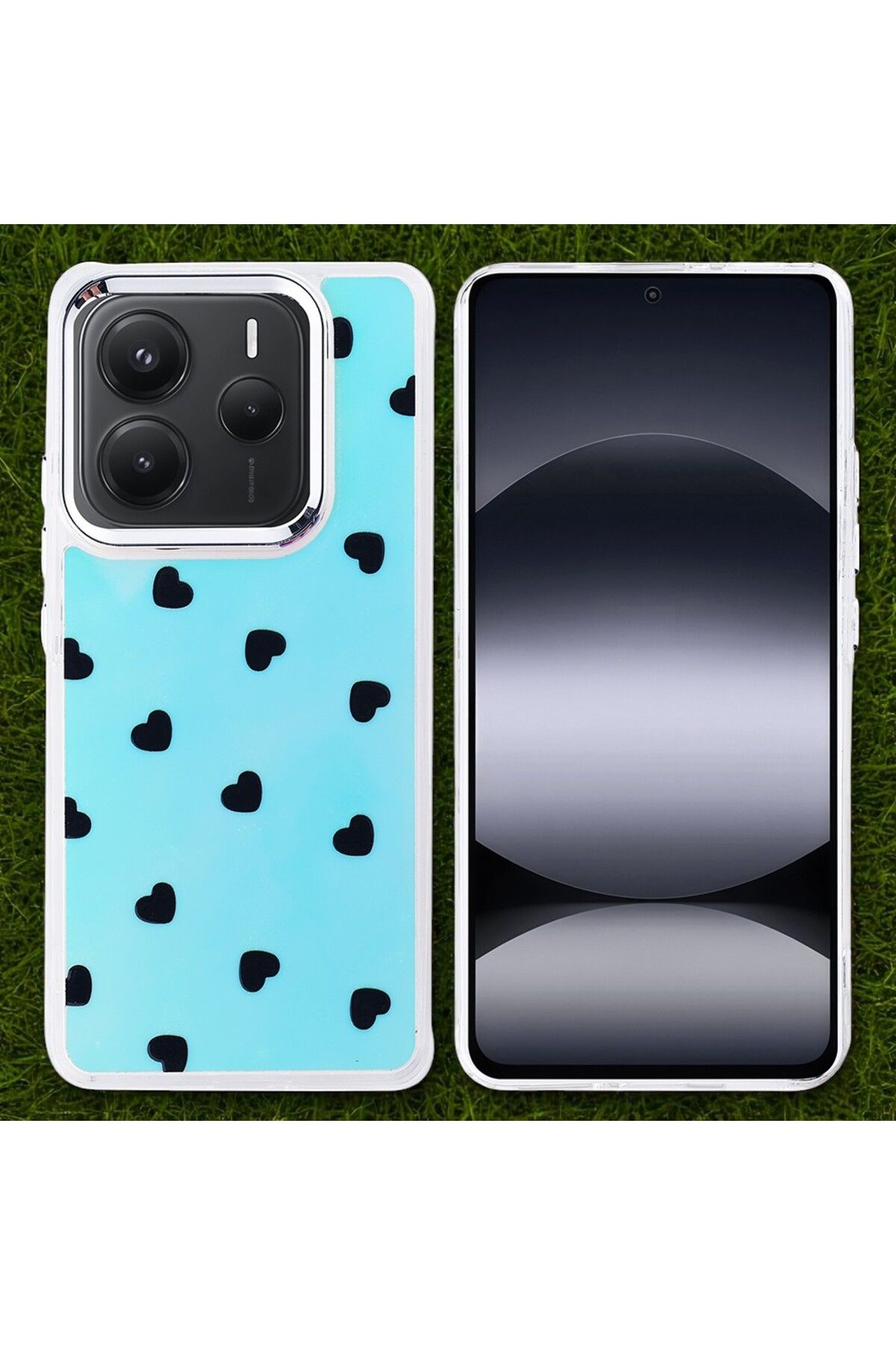 Hatreds Xiaomi Redmi Note 14 5G Kılıf Figür Desenli Elde Kaymaz Soft Silikon Kapak