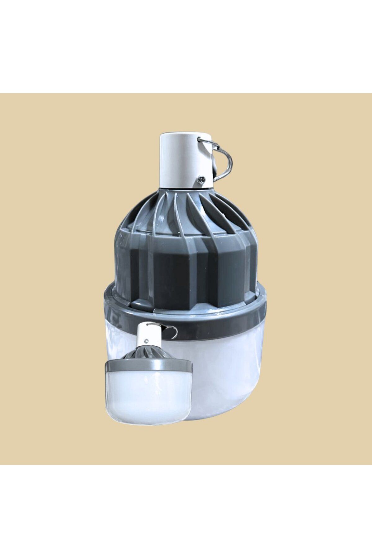 LEDX Taşınabilir Şarjlı Ampul – 80W, Teleskobik Askılı