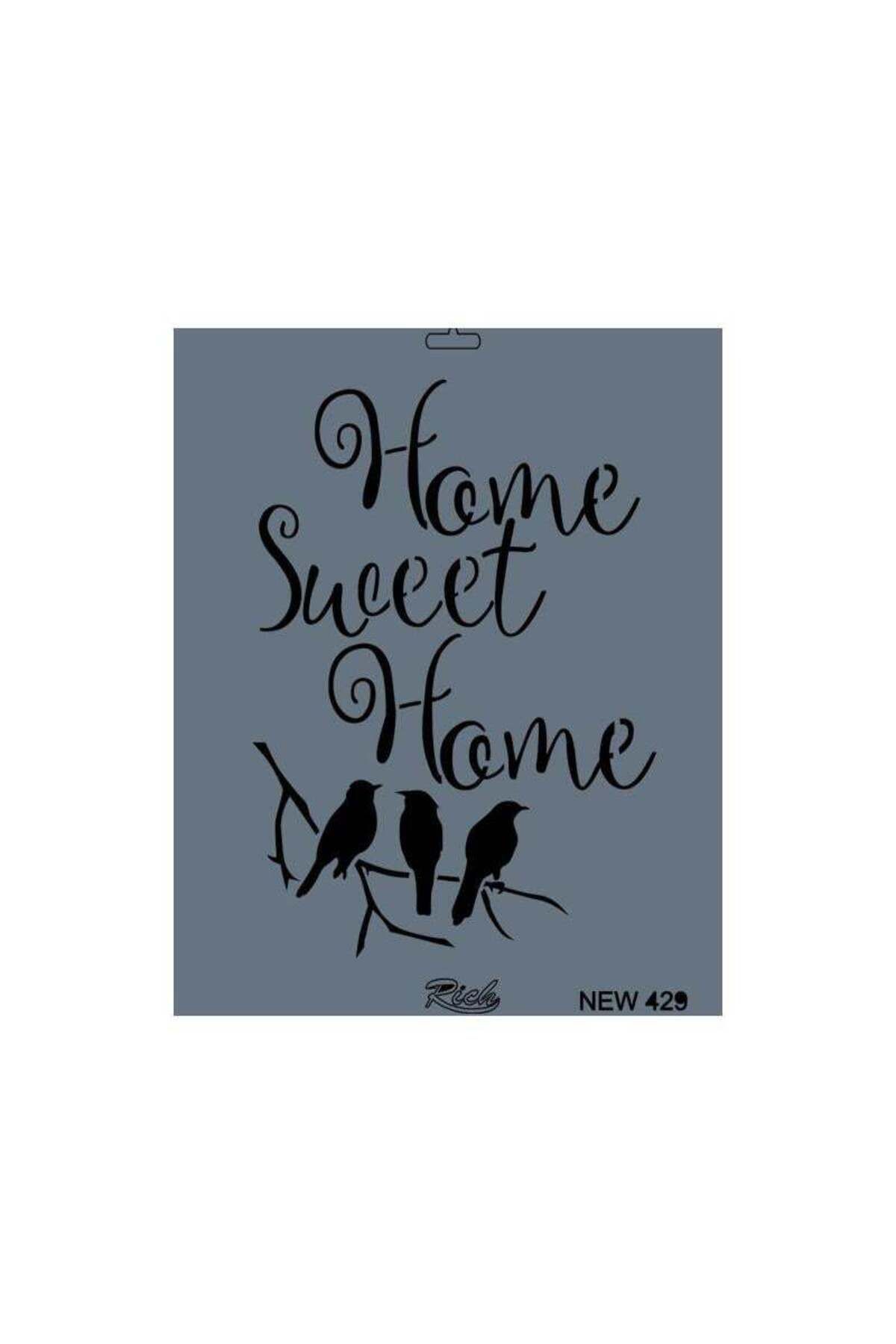 Emperium Rich New Seri N-429 Stencil 35x25 cm