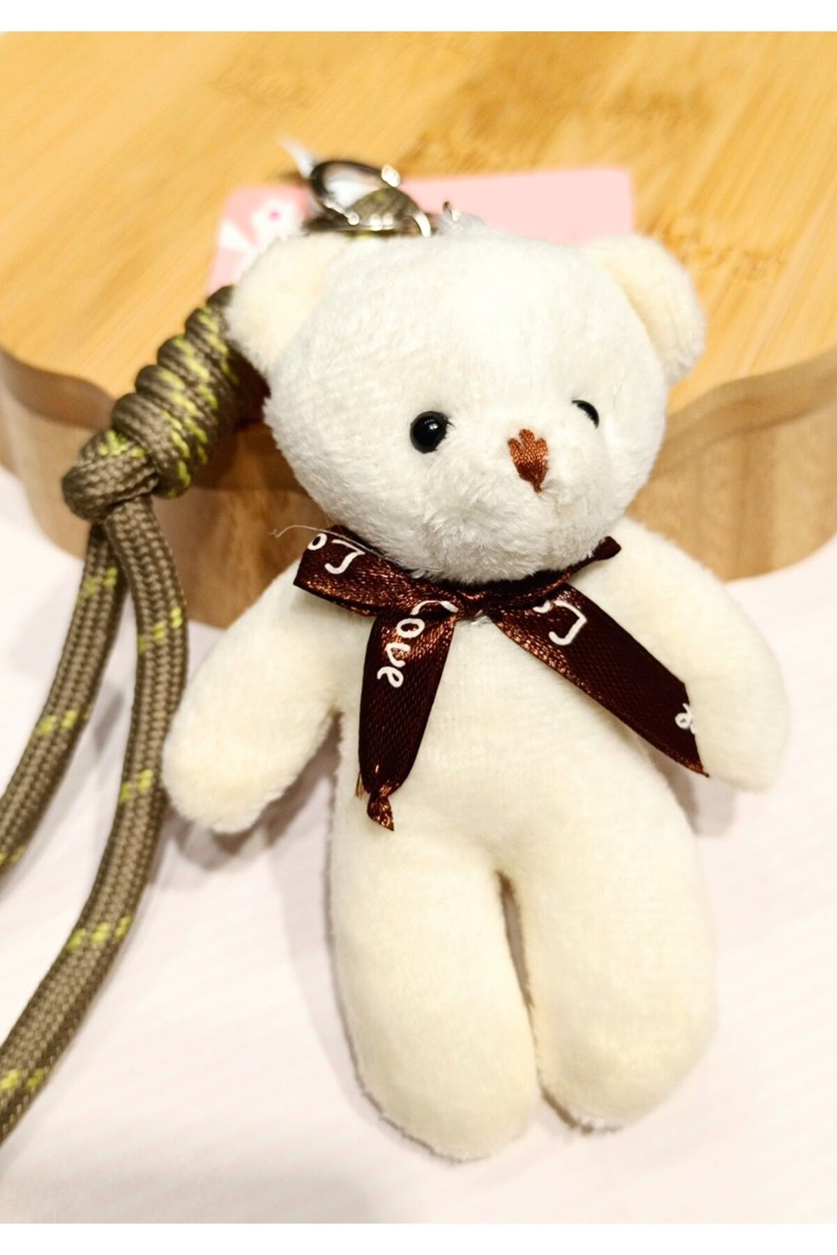 Monalisa Home Peluş Ayıcıklı Gösterişli Anahtarlık