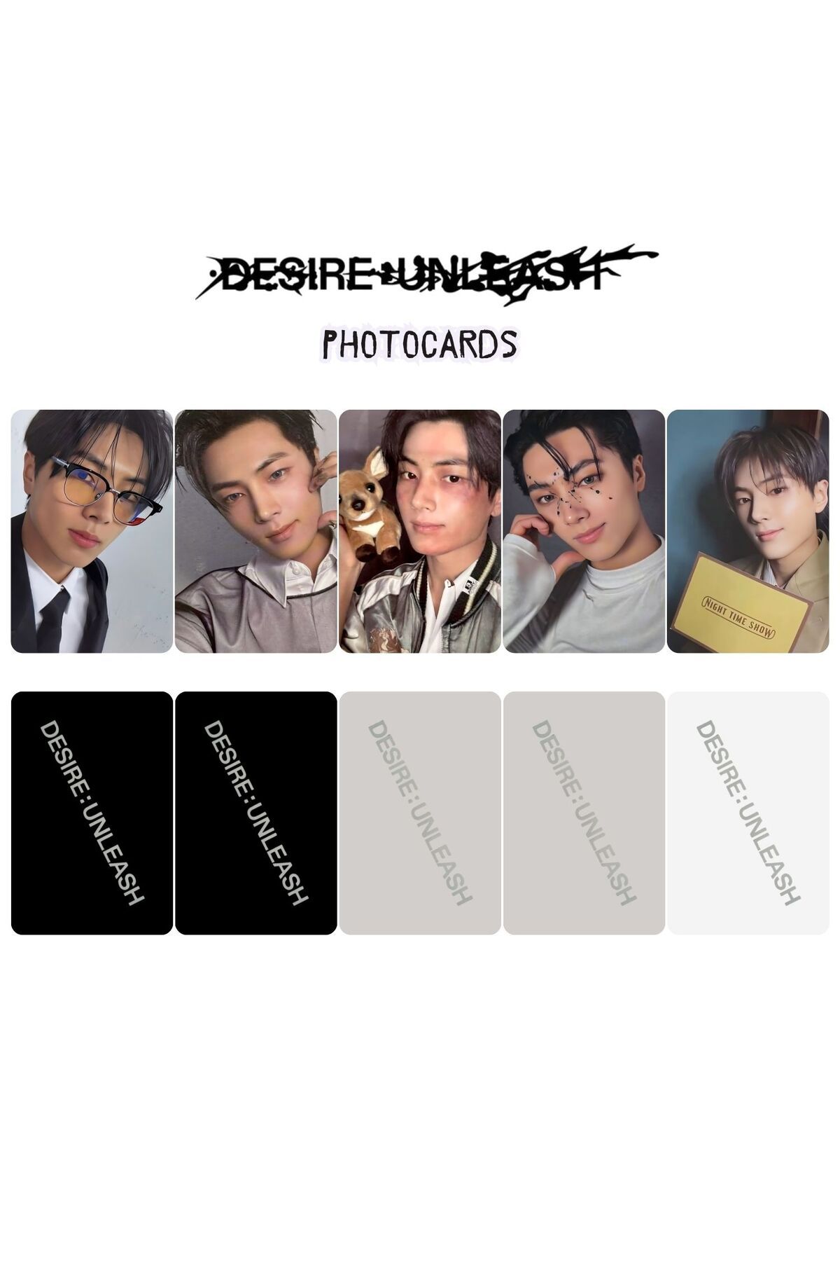 Kpop Dünyasi ENHYPEN Jay '' DESIRE : UNLEASH '' Photocards