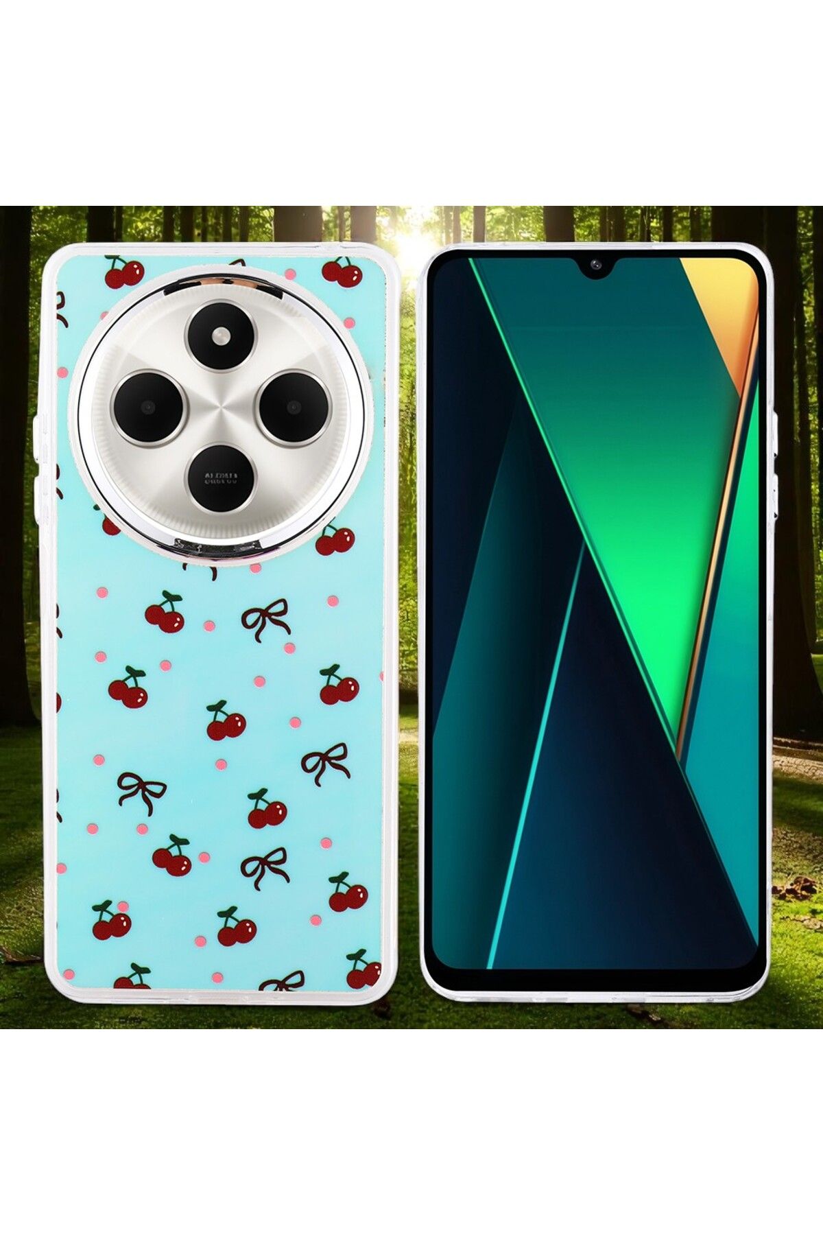 Hatreds Xiaomi Redmi 14C 4G Kılıf Figür Desenli Elde Kaymaz Soft Silikon Kapak
