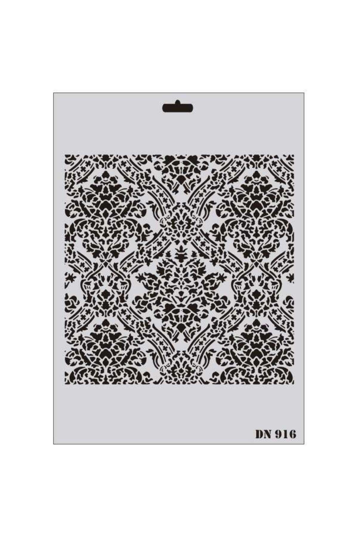 Emperium Rich Dantel Seri DN-916 Stencil 35x25 cm