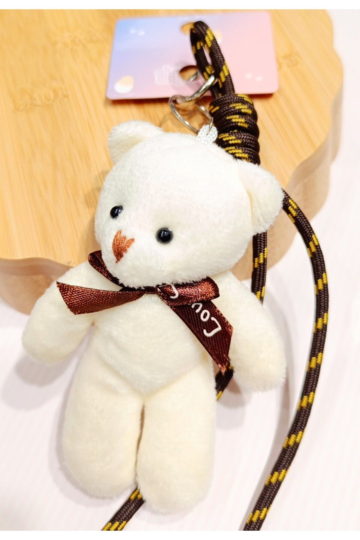 Monalisa Home Peluş Ayıcıklı Gösterişli Anahtarlık