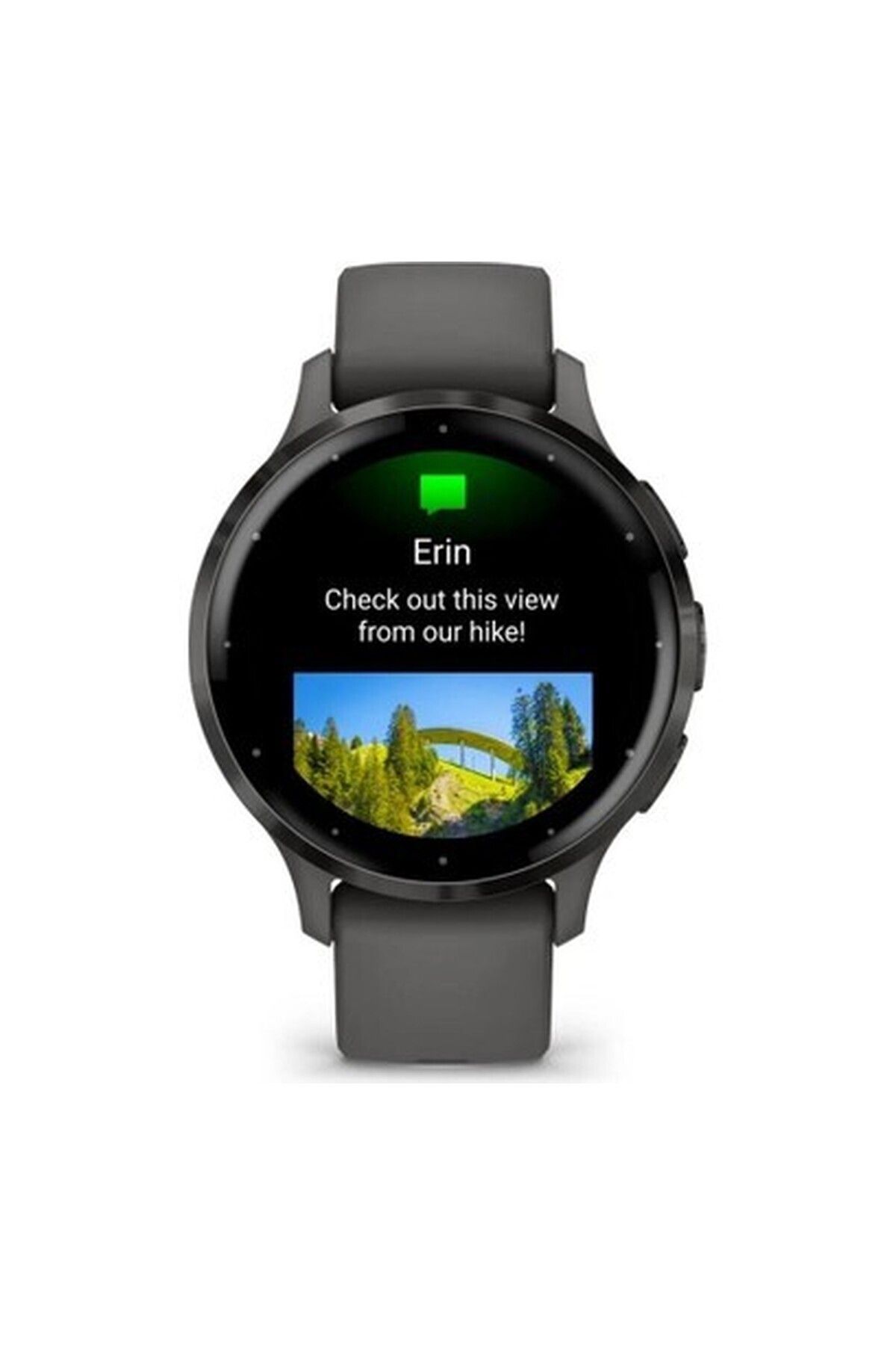 Garmin Venu 3s Slate Gri Kayışlı