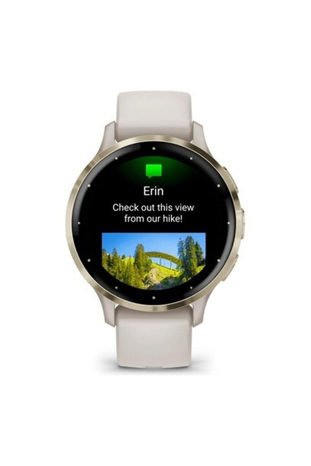 Garmin Venu 3s Soft Gold | Fil Dişi Kayışlı