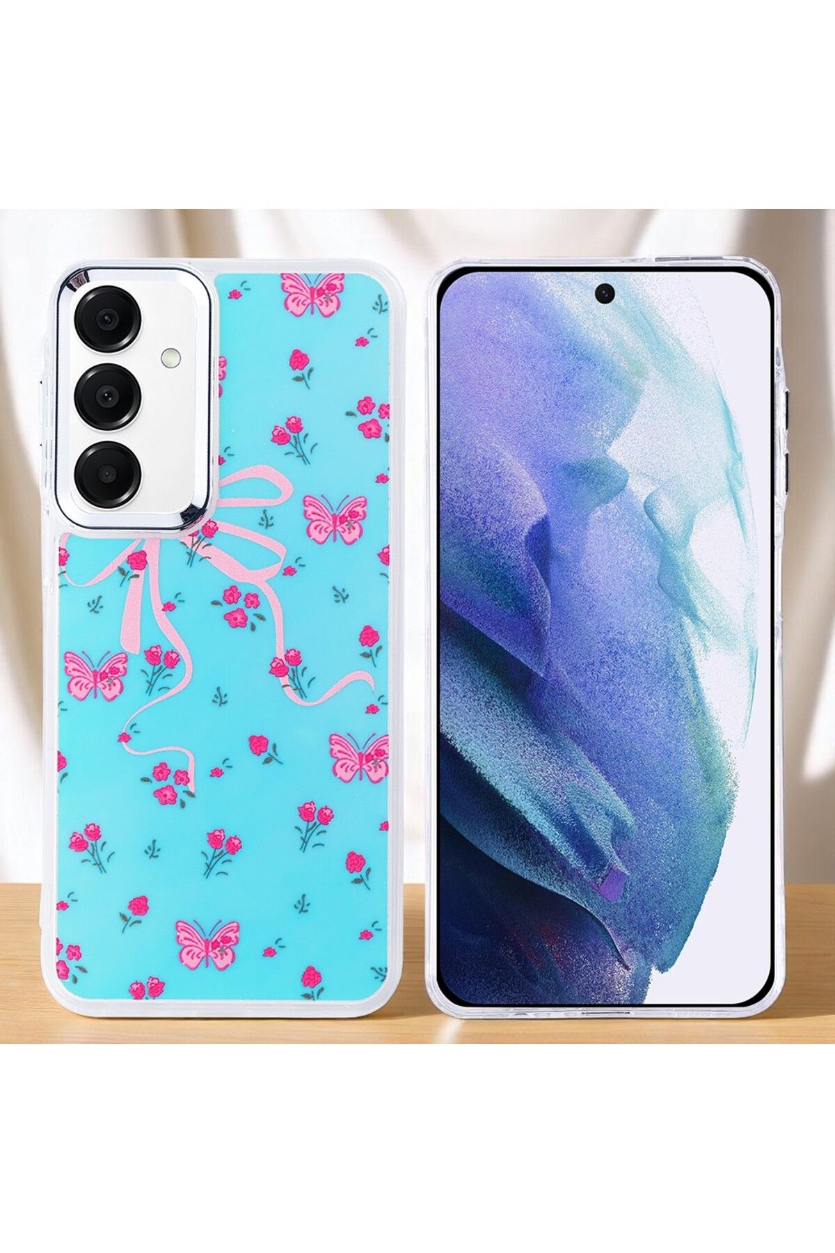 Hatreds Galaxy A55 Kılıf Figür Desenli Elde Kaymaz Soft Silikon Kapak